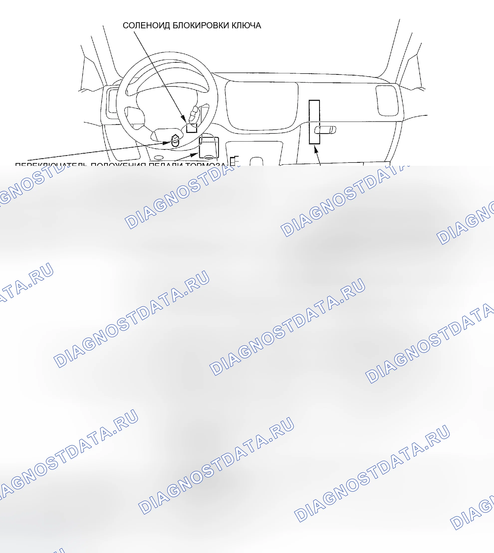Рис. 124: МОДУЛЬ УПРАВЛЕНИЯ ТРАНСМИССИЕЙ. Honda Civic VII