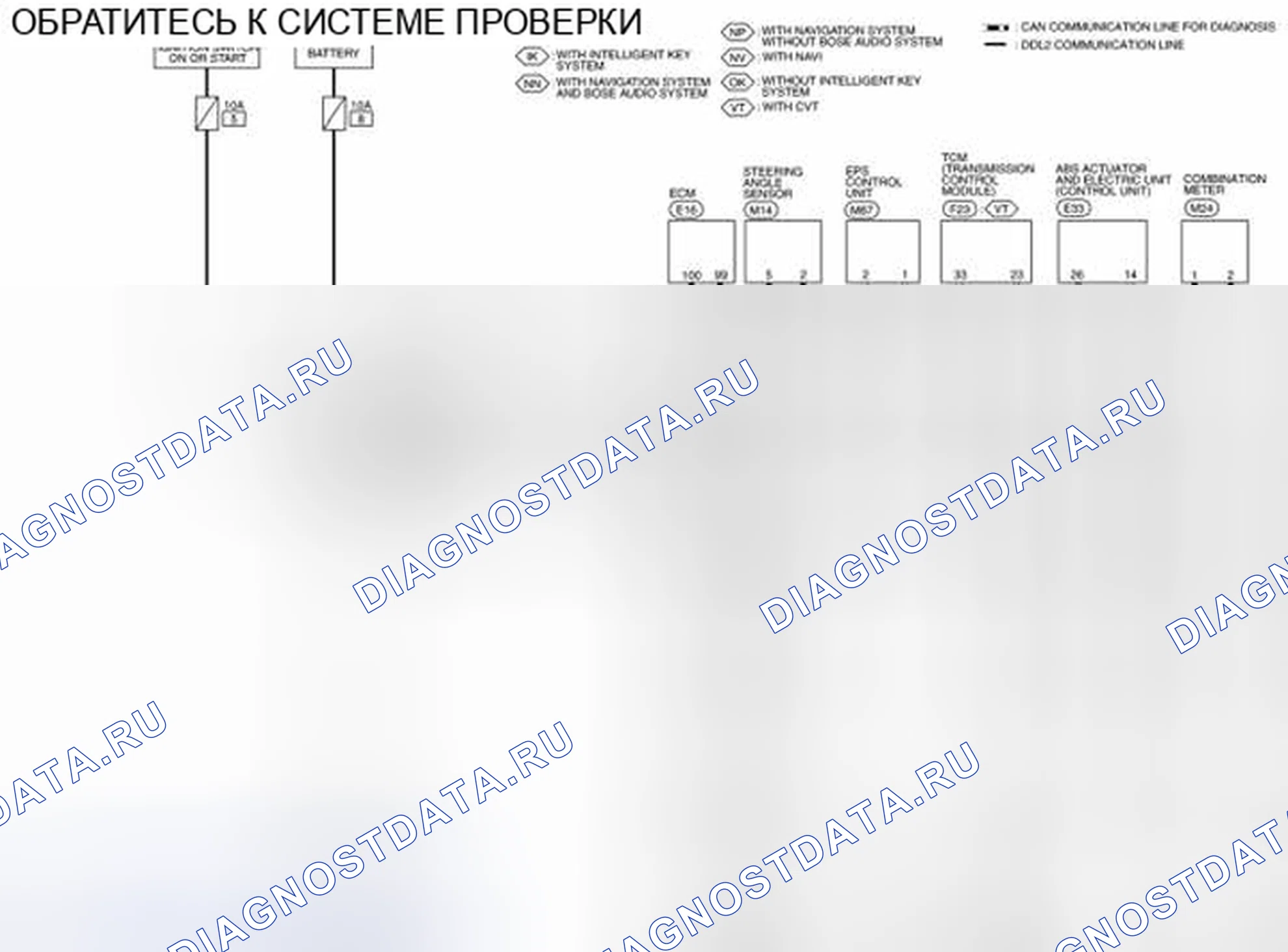 Рис. 17: электросхема. Nissan Sentra B17 рестайлинг