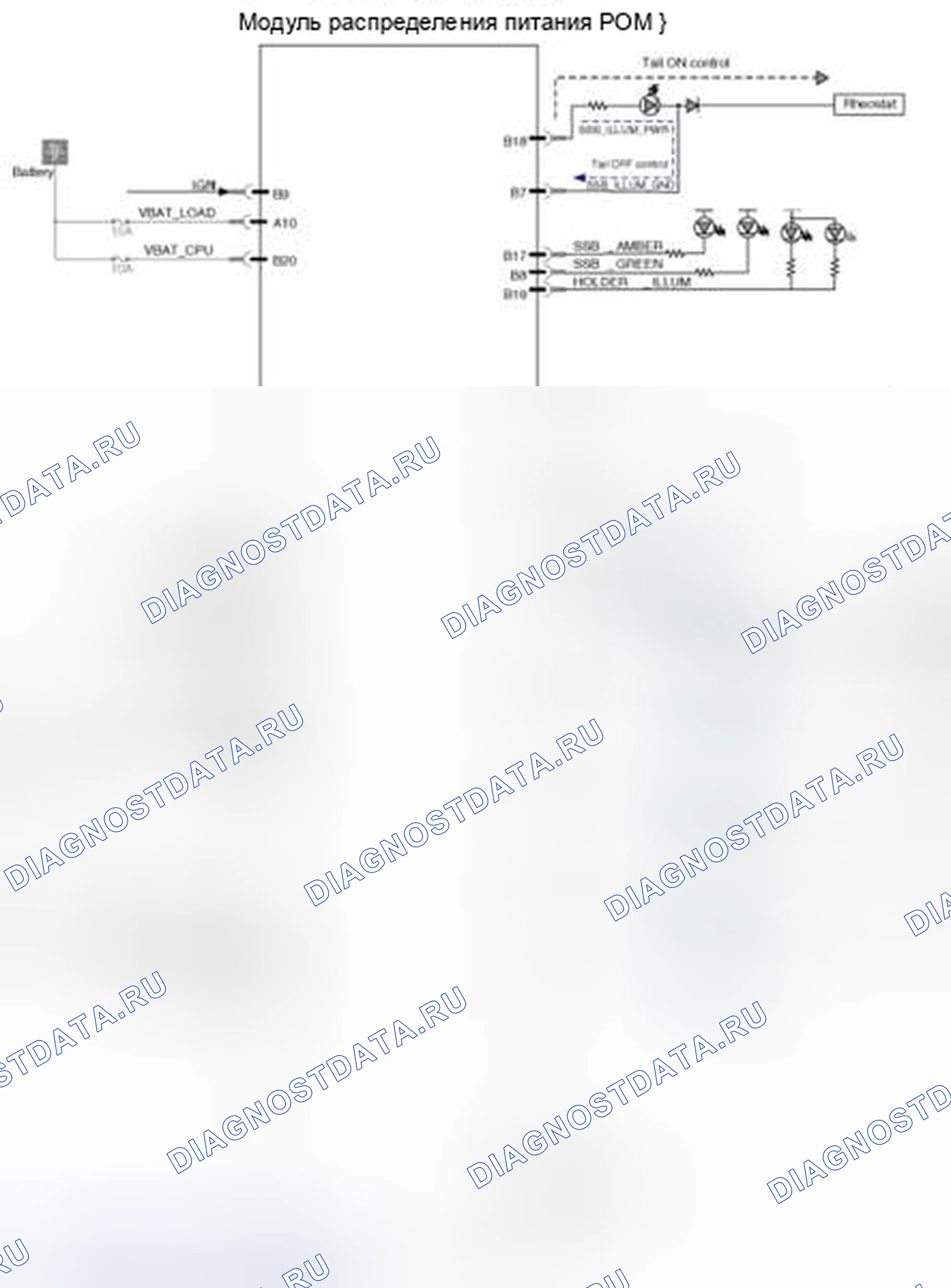 Рис. 41: Принципиальная схема системы. Geely SC7 I