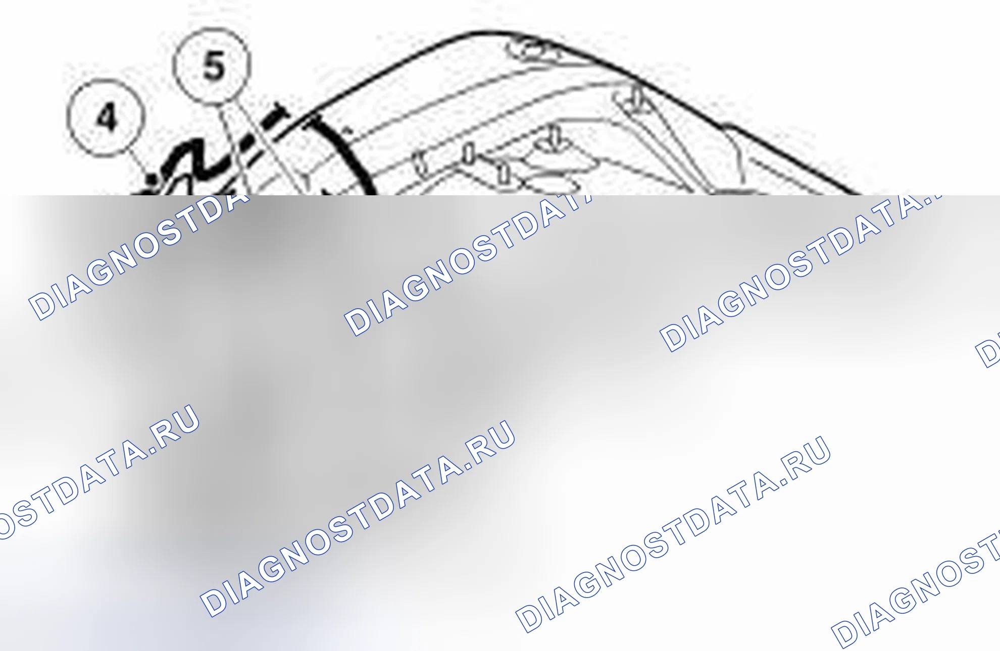 Рис. 53: ДЕМОНТАЖ. Land Rover Range Rover Sport L320