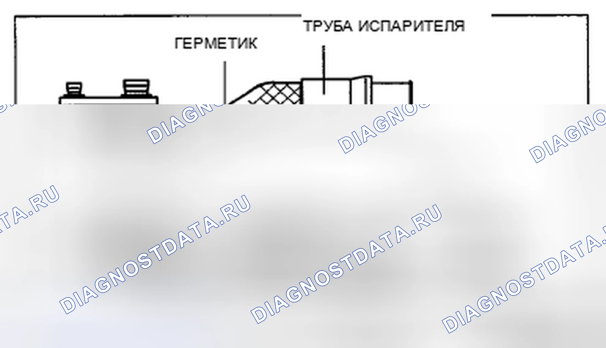 Рис. 102: Клейкий полиуретан (2) Примечание по сборке. Honda CR-V IV рестайлинг