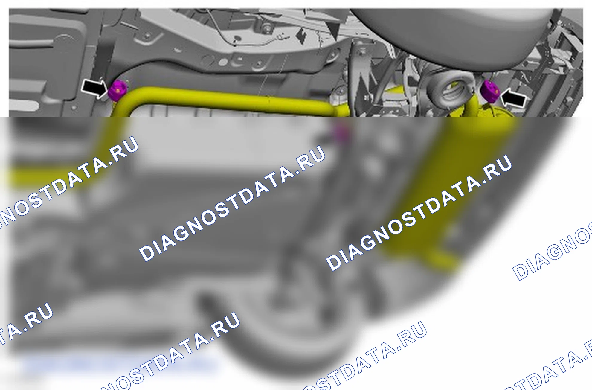 Как снять и установить топливный бак. Ford Grand C-MAX II