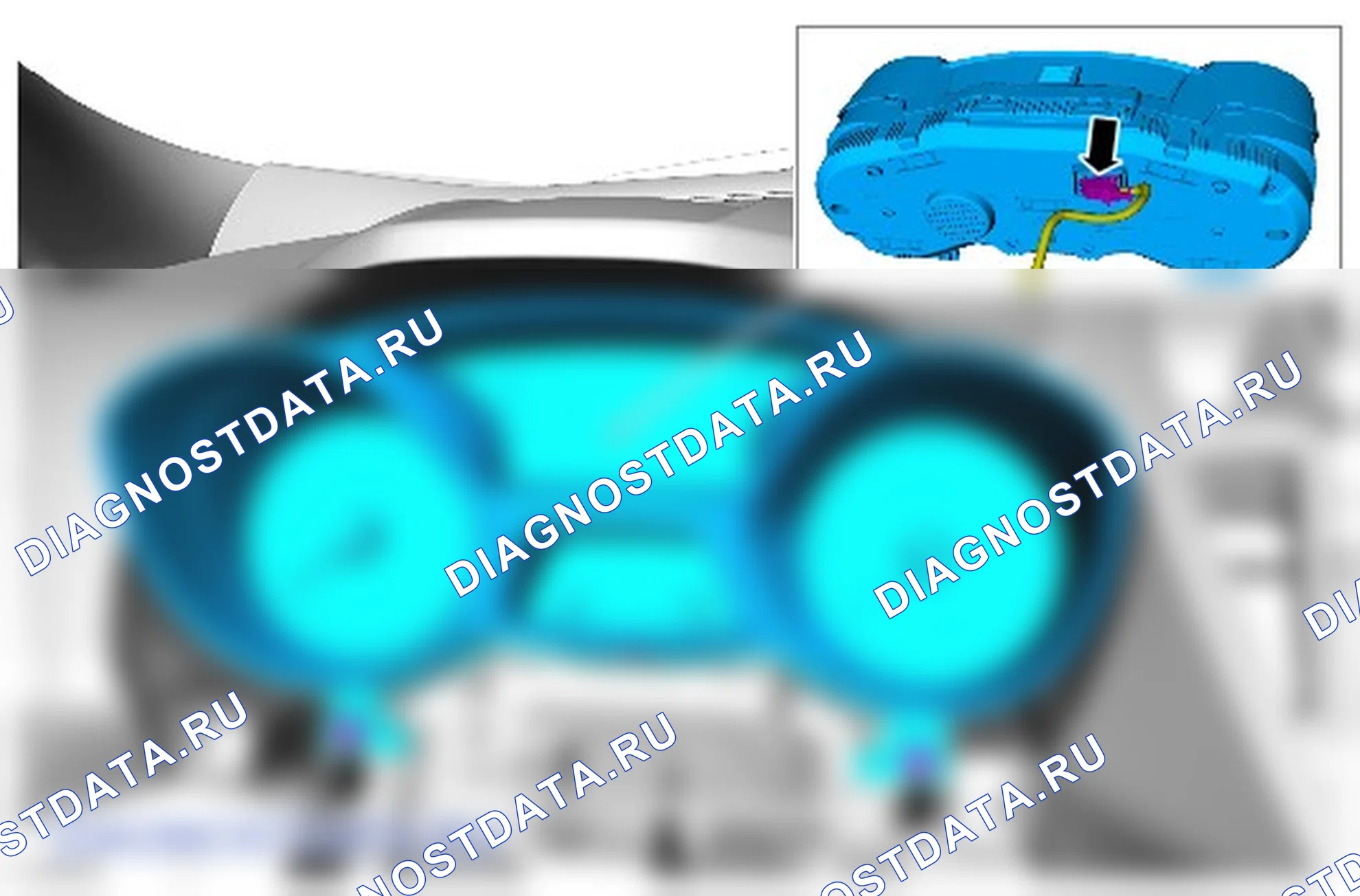 Как снять и установить панель управления. Ford Kuga II