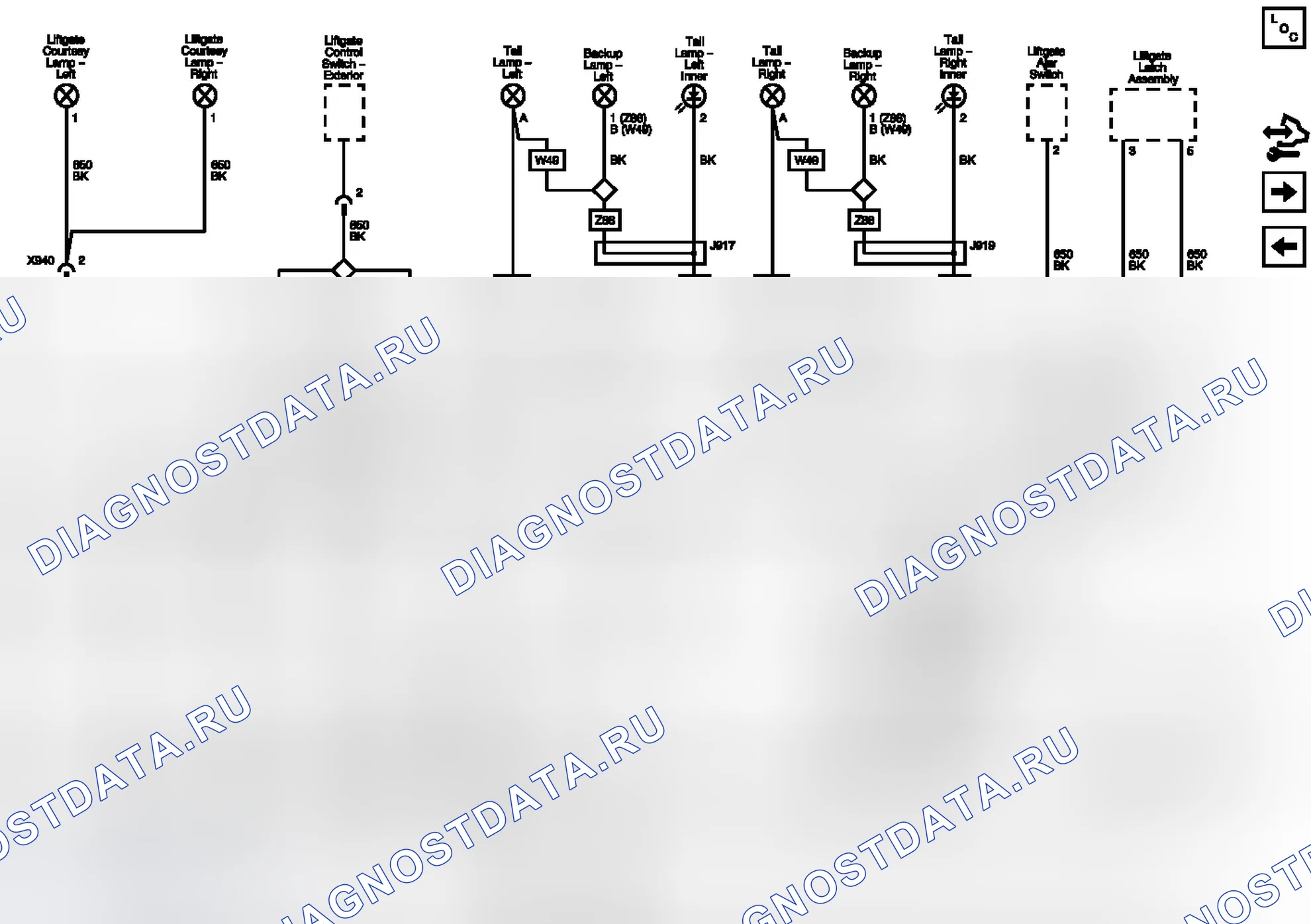 Рис. 75: G401 (2 из 2). Buick Enclave I