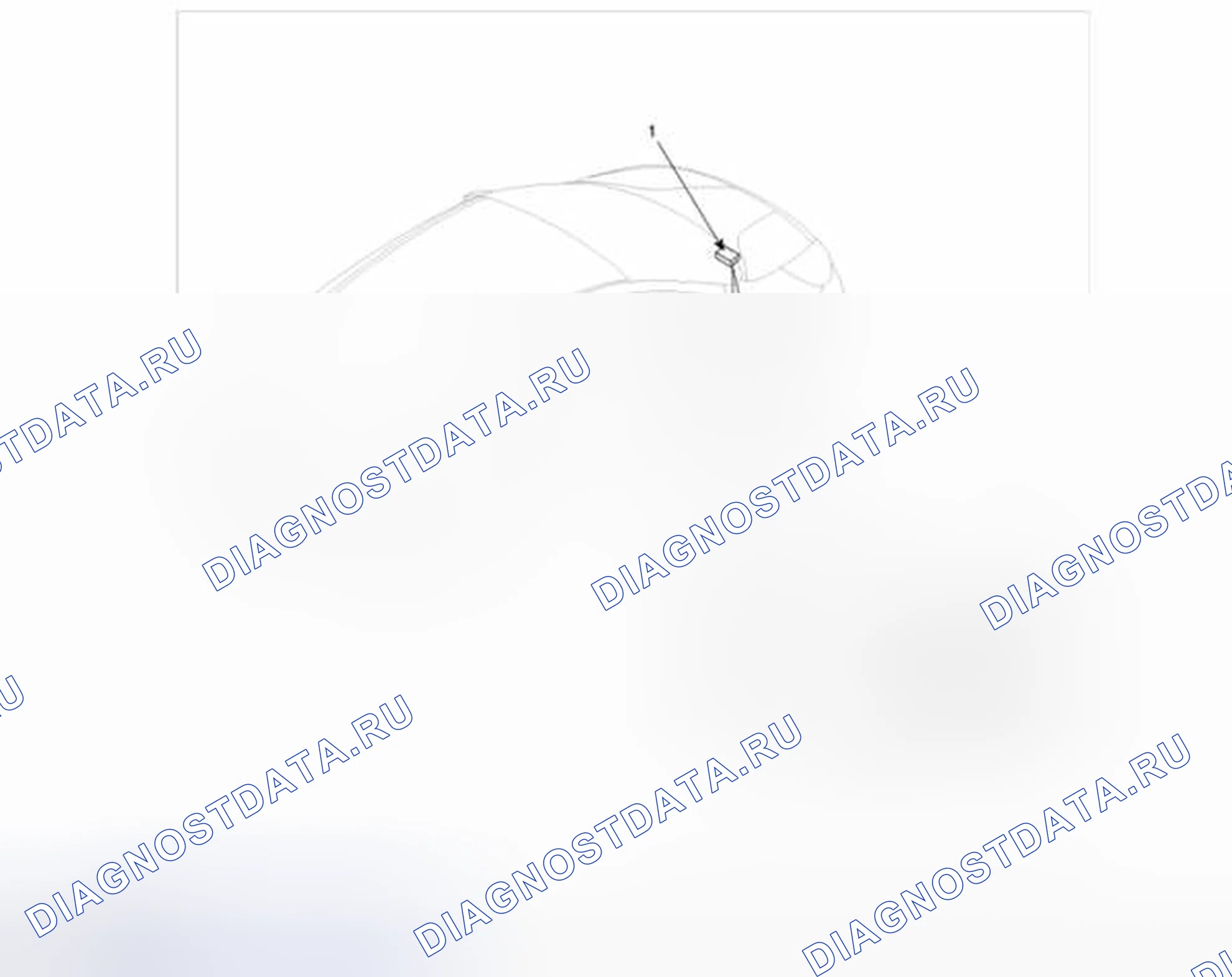 Рис. 11: Расположение компонентов. BMW 6 серия F06/F13/F12