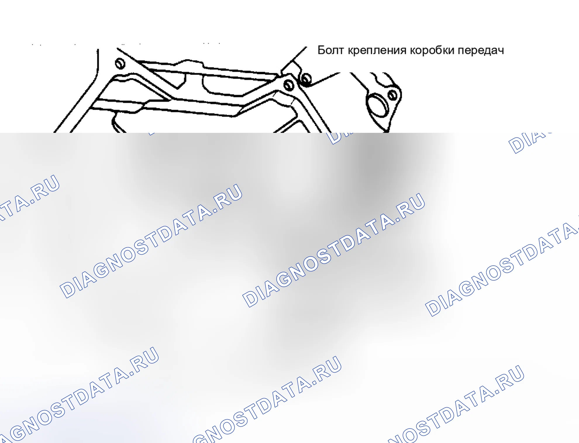 Рис. 1: БИЕНИЕ ФЛАНЦА КОЛЕНЧАТОГО ВАЛА. Chevrolet S10 Pickup 