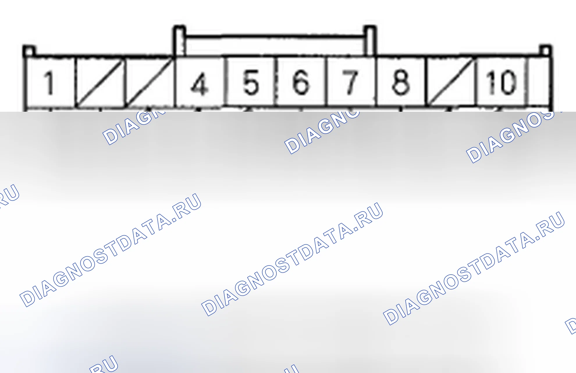 Рис. 4: Входы и выходы блока управления TPMS для 20P разъема. Acura TSX II