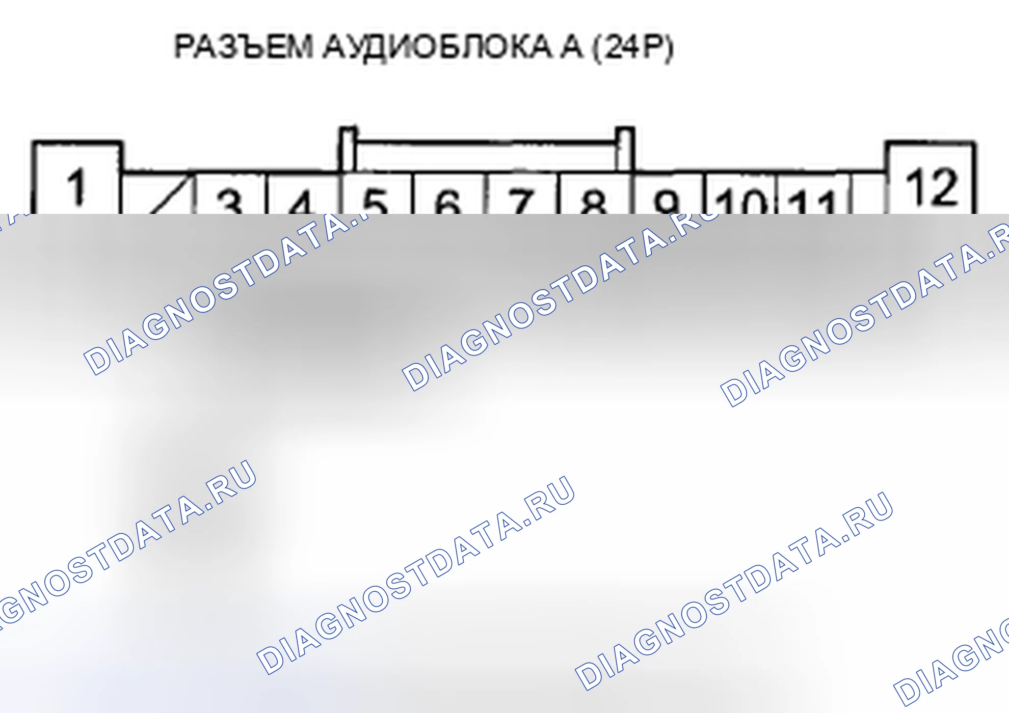 Рис. 557: Выключатель питания аудиоблока не выключается. Honda Accord VIII