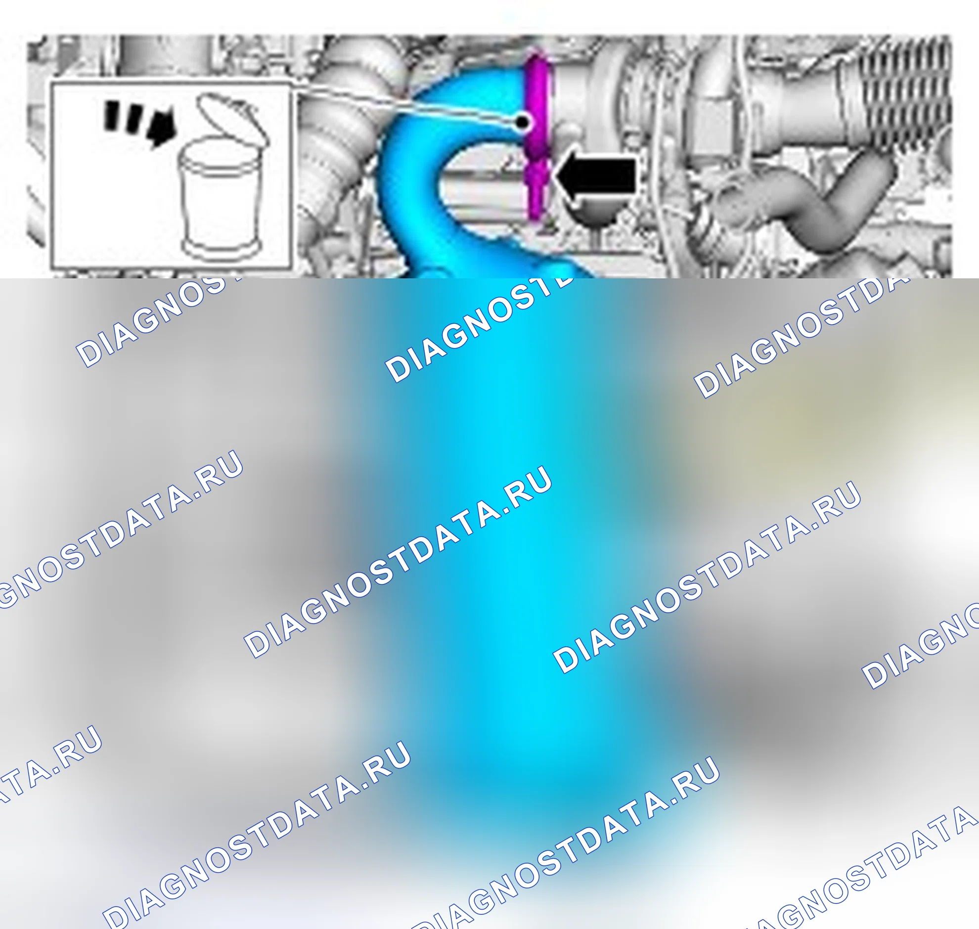 Как снять присоединяемые детали двигателя. Ford Mondeo IV