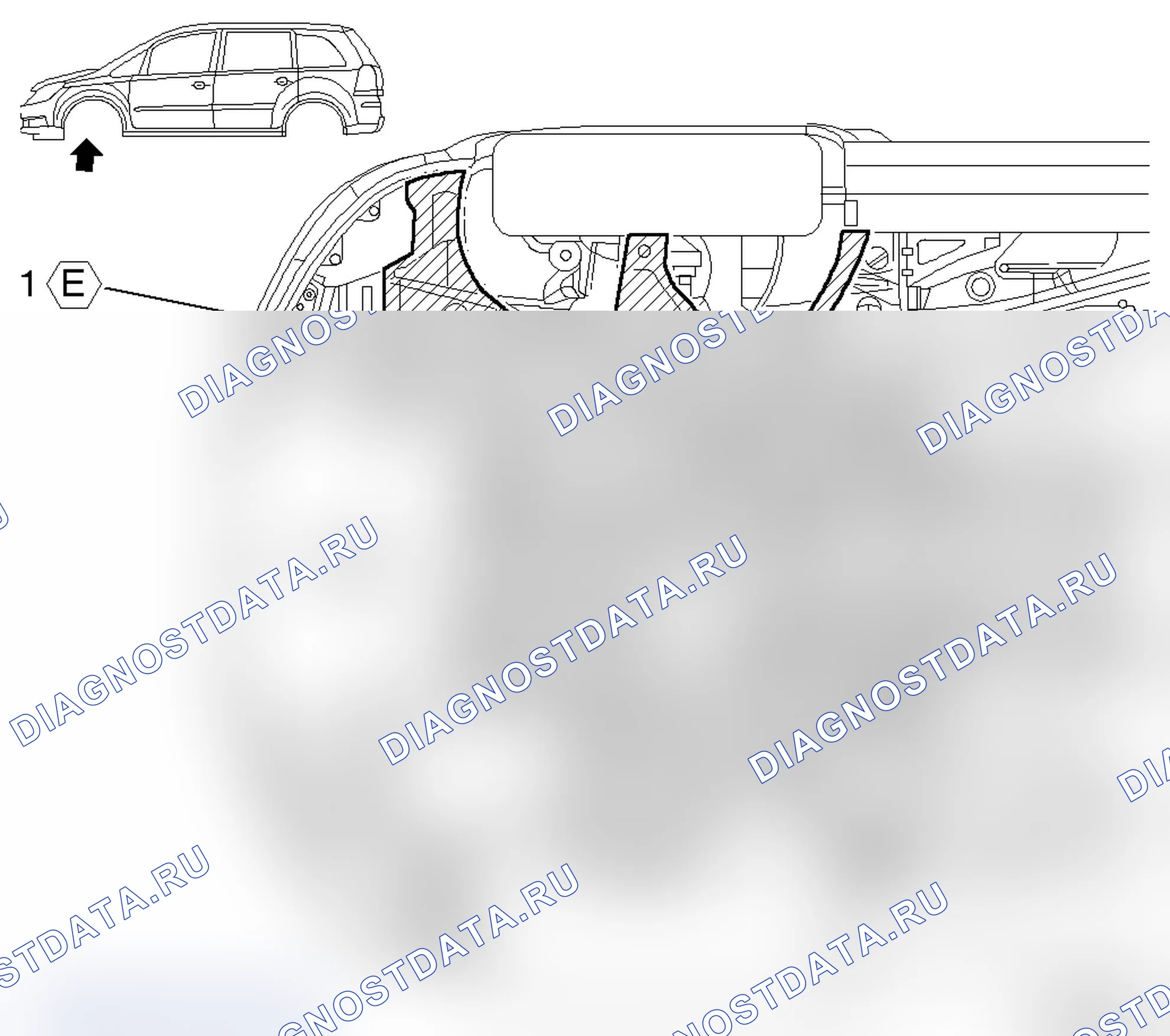 Противокоррозионные мероприятия - защитный воск. Opel Zafira B