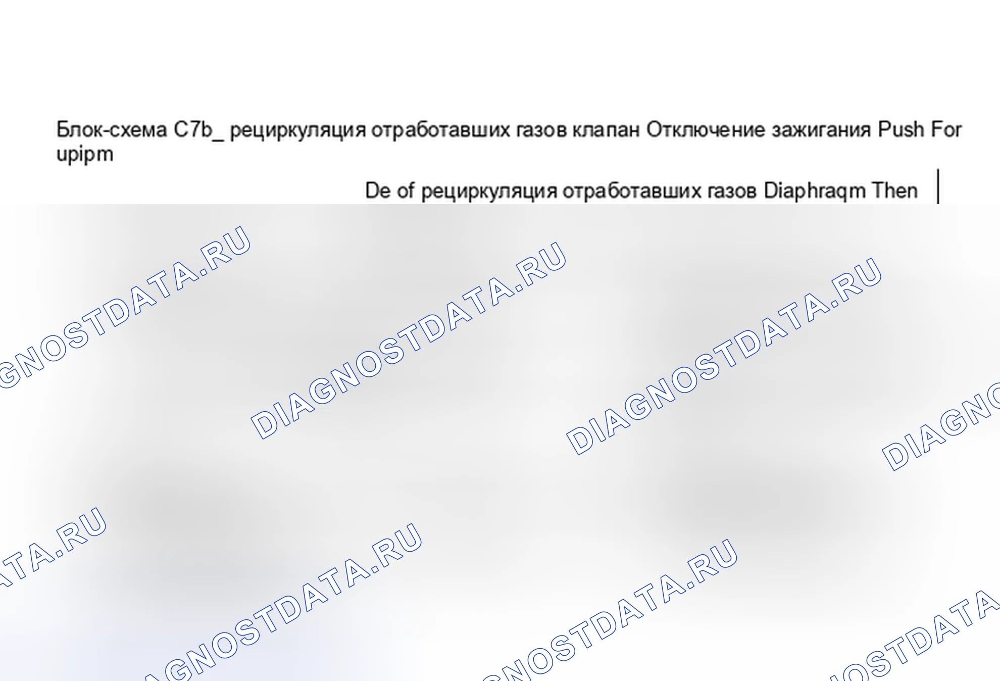 Рис. 120: Блок-схема C7b, клапан рециркуляция отработавших газов (3,0 л VIN E и 3,8 л VIN A). Buick Electra Estate Wagon 