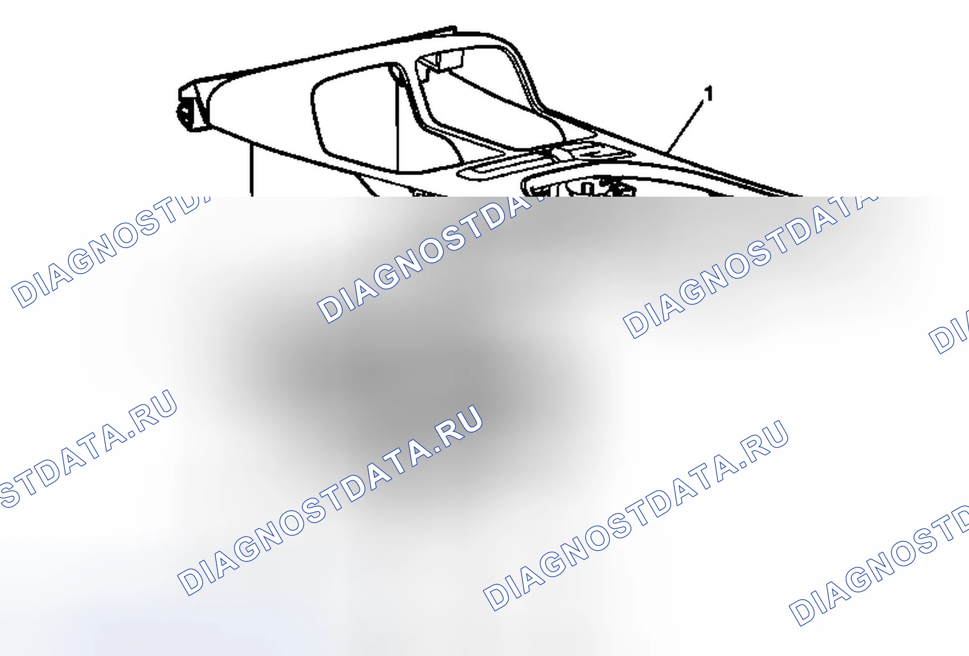 Рис. 11: Замена многофункционального вспомогательного датчика (с UMG). Chevrolet Camaro V