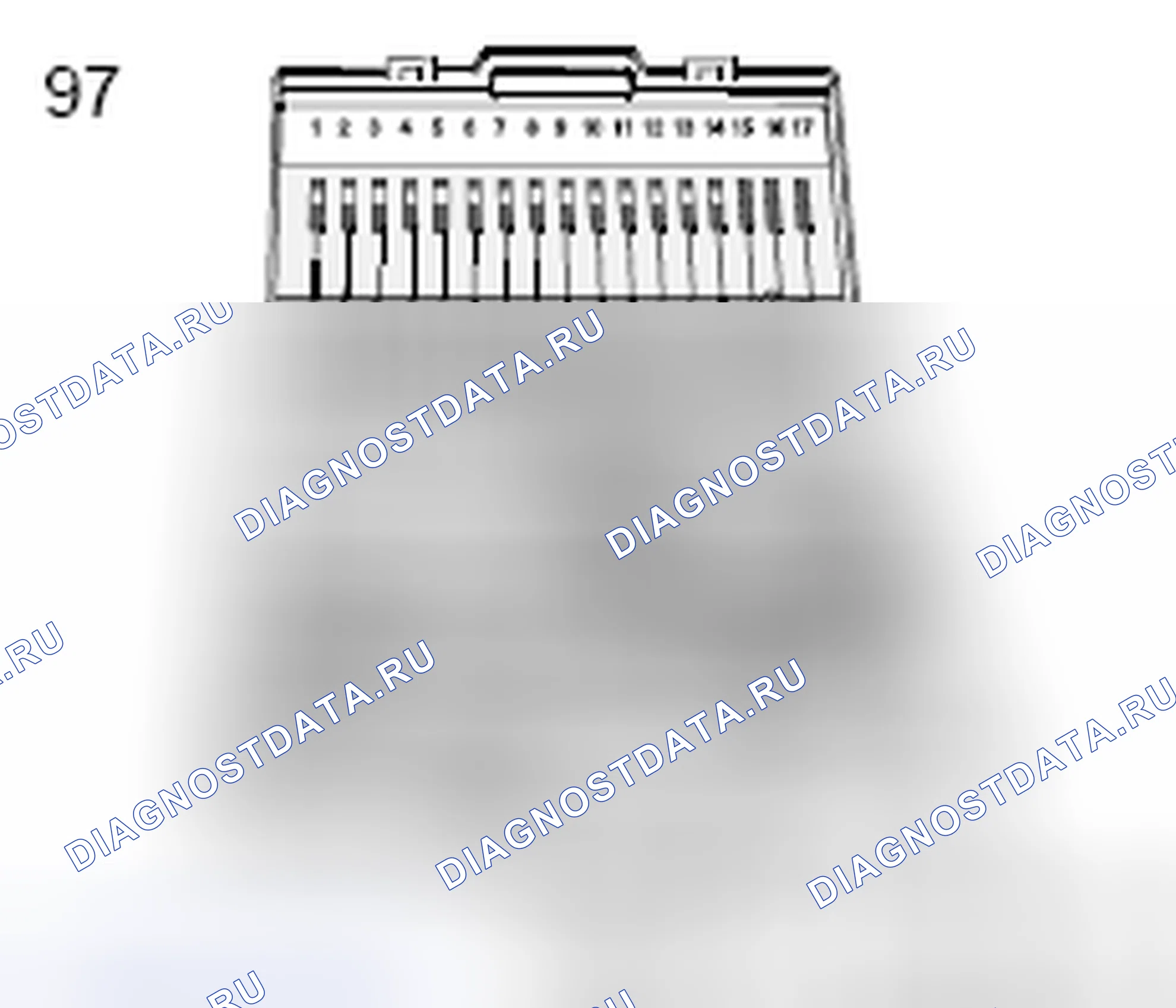 Рис. 14: Набор измерительных инструментов № 9684. Kia Optima IV рестайлинг