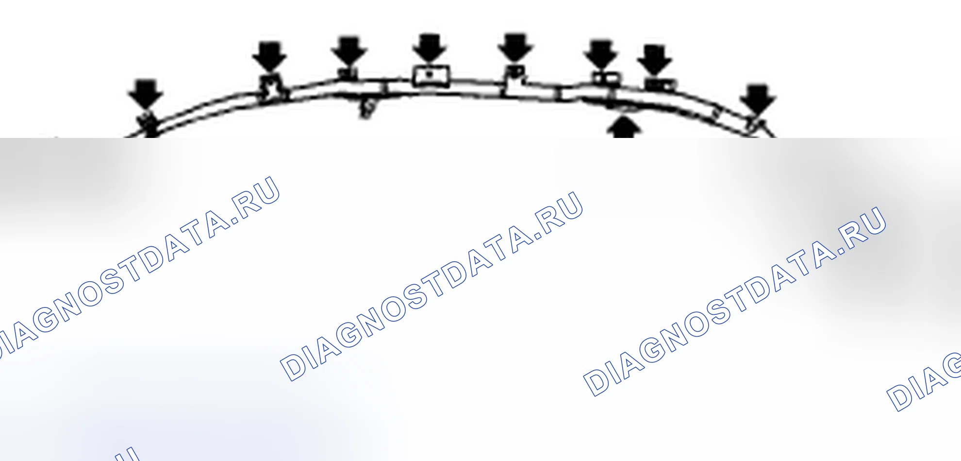 Рис. 46: МОДУЛЬ НАВЕСНОЙ ПОДУШКИ БЕЗОПАСНОСТИ. Subaru Impreza GH