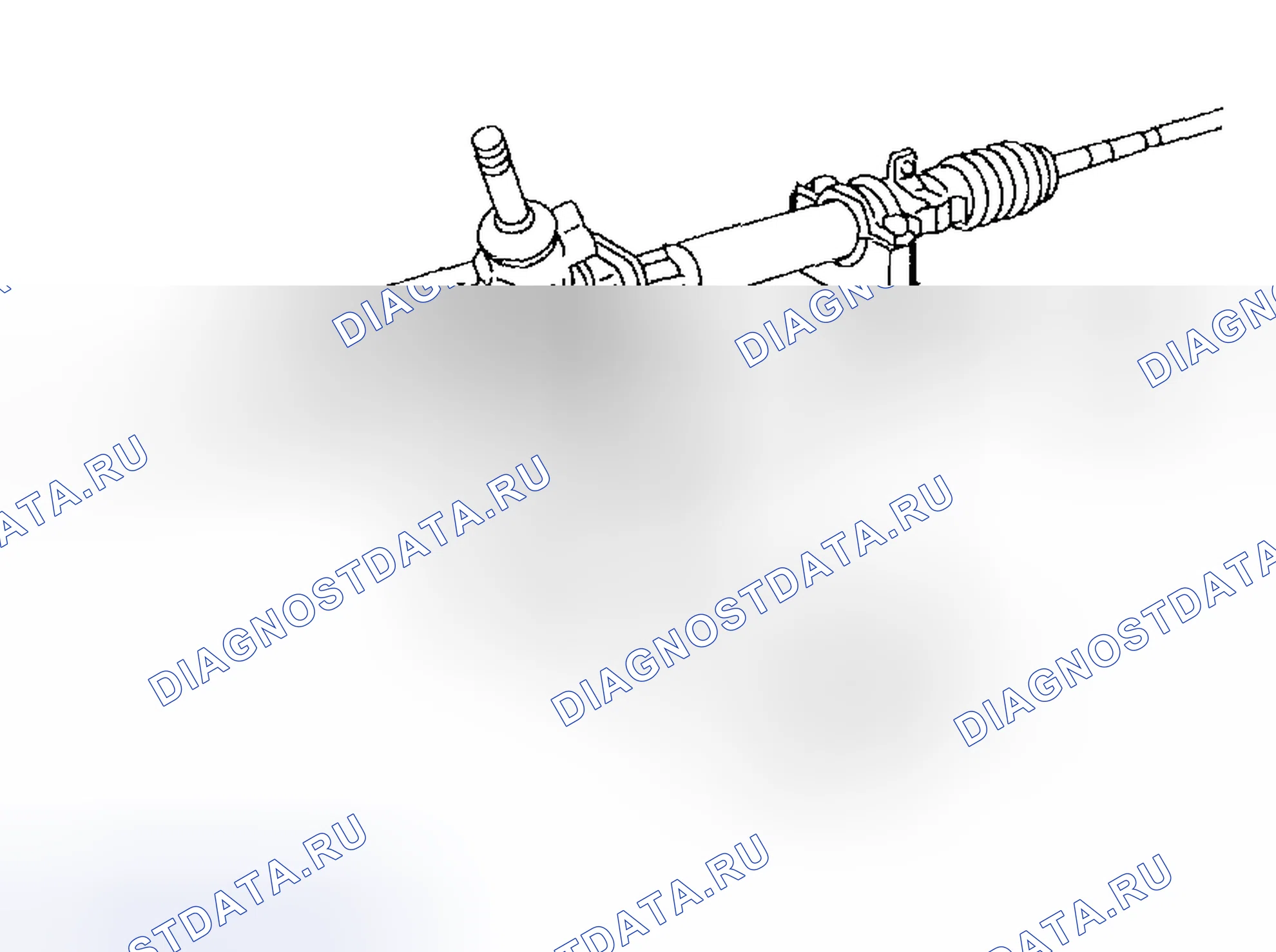 Рис. 88: КОРПУС СТАТИВА В СБОРЕ. Subaru Impreza GD/GC/GG рестайлинг
