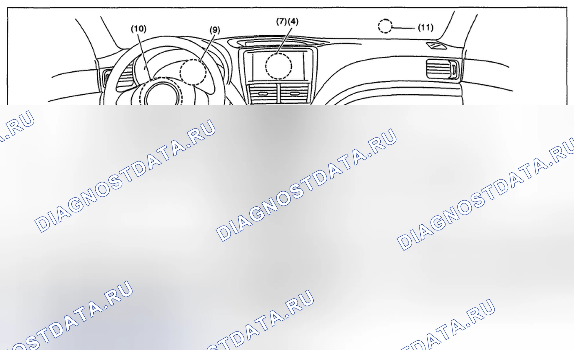 Рис. 23: РАСПОЛОЖЕНИЕ. Subaru Impreza WRX STI GR