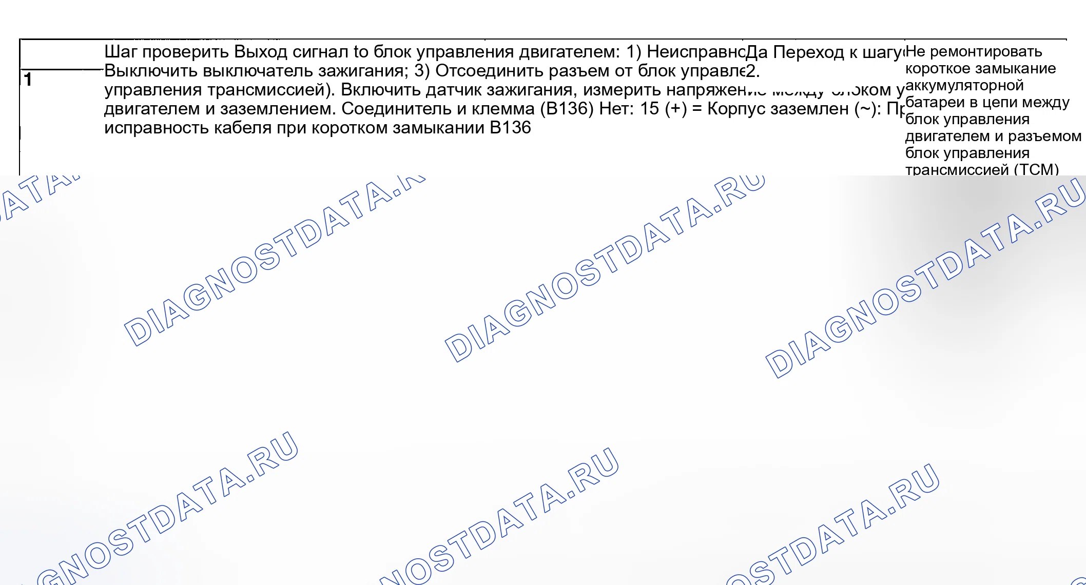 Рис. 269: ДИАГНОСТИЧЕСКАЯ ПРОЦЕДУРА. Subaru Outback BP