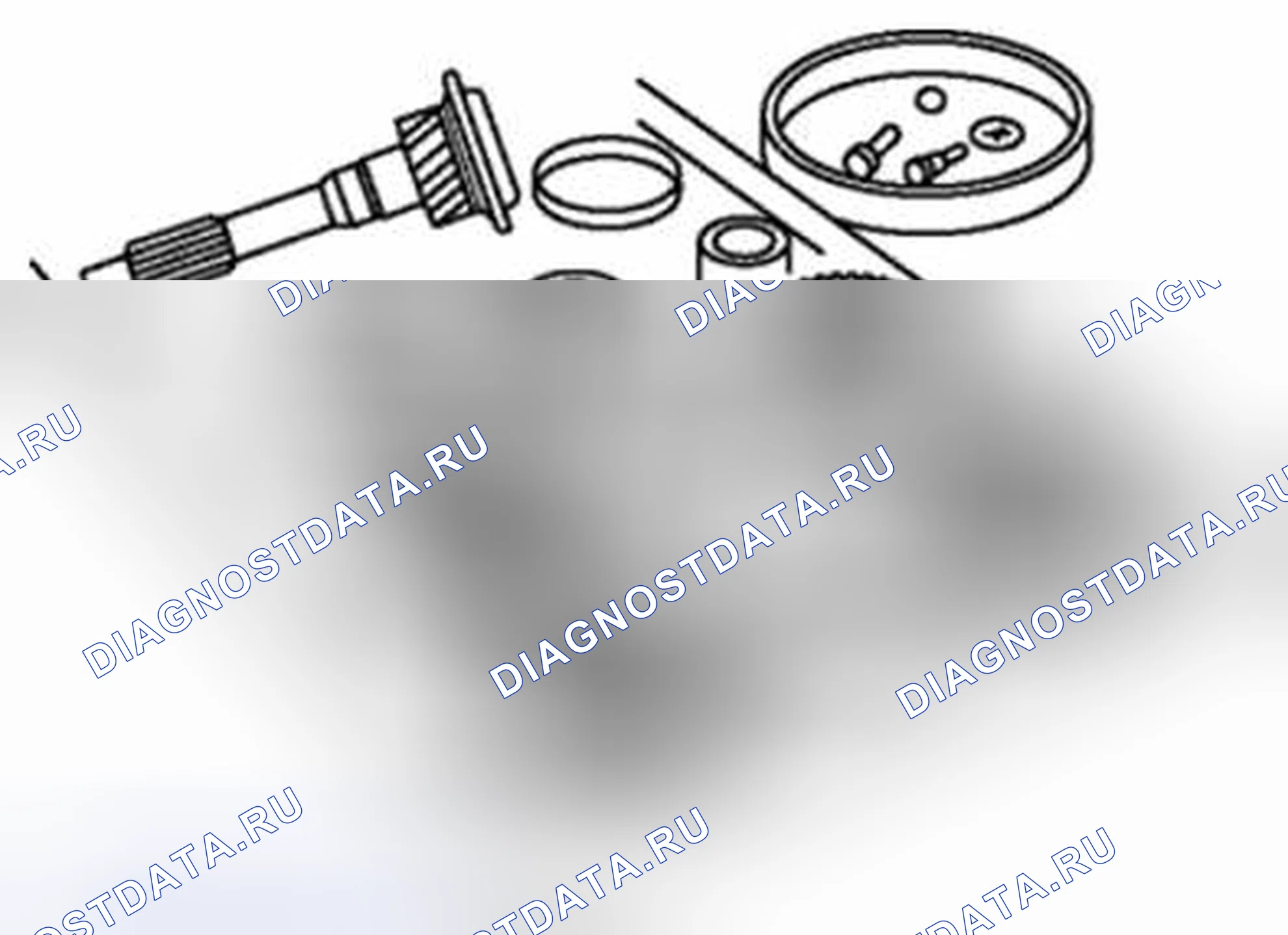 Рис. 34: Расположение деталей. Audi Q8 I
