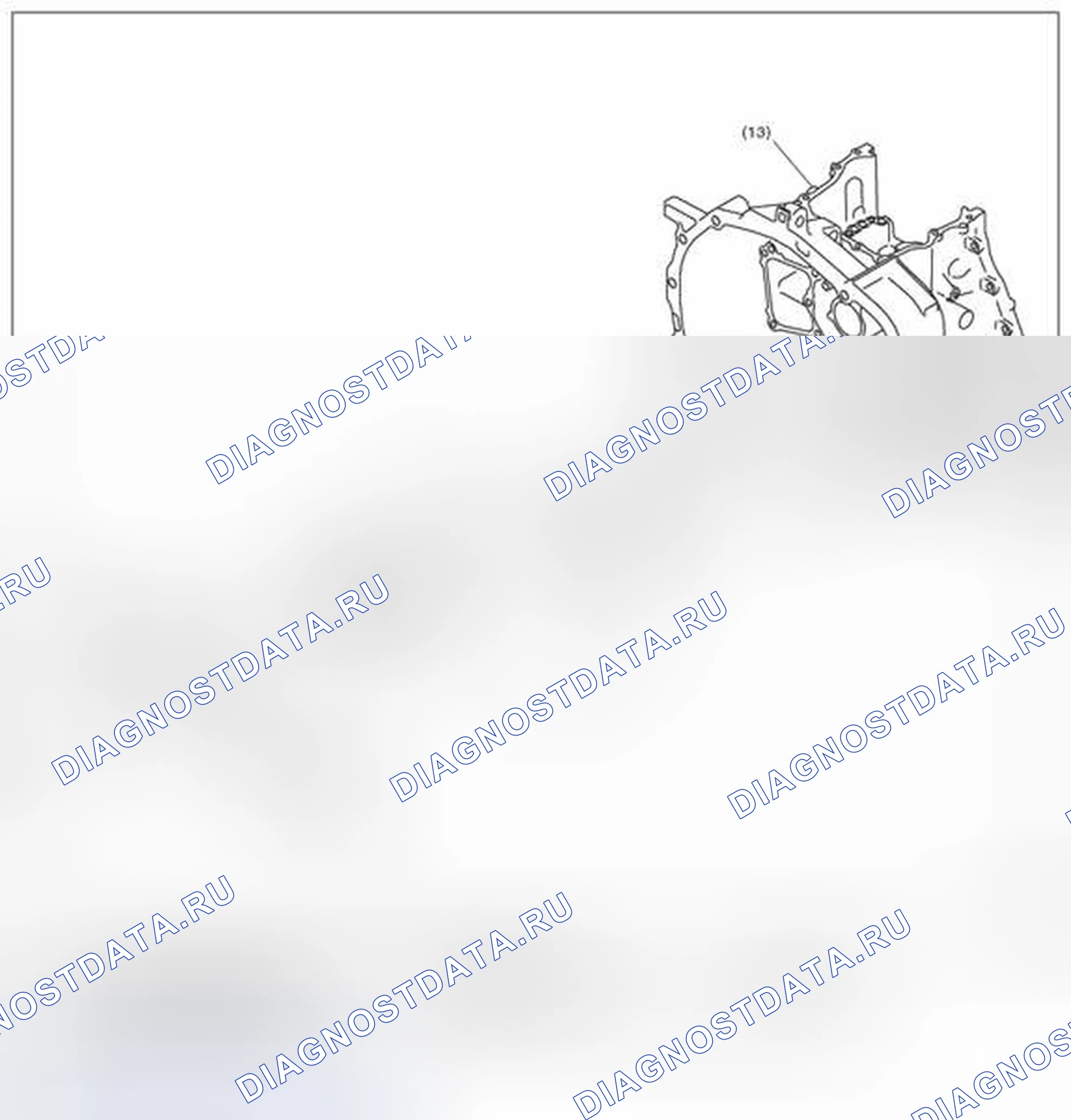 Рис. 368: МАСЛЯНЫЙ НАСОС В СБОРЕ. Subaru Impreza GK