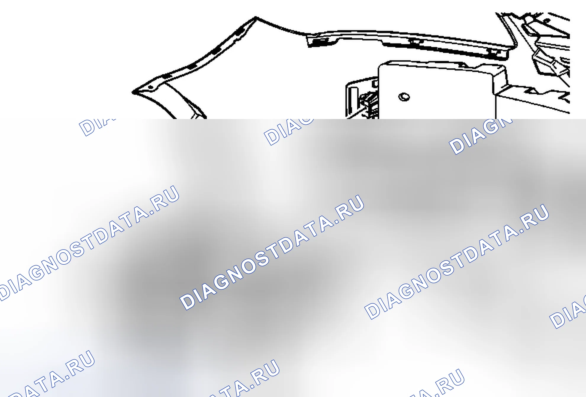 Рис. 2: Замена дневного ходового огня. Buick LaCrosse II рестайлинг