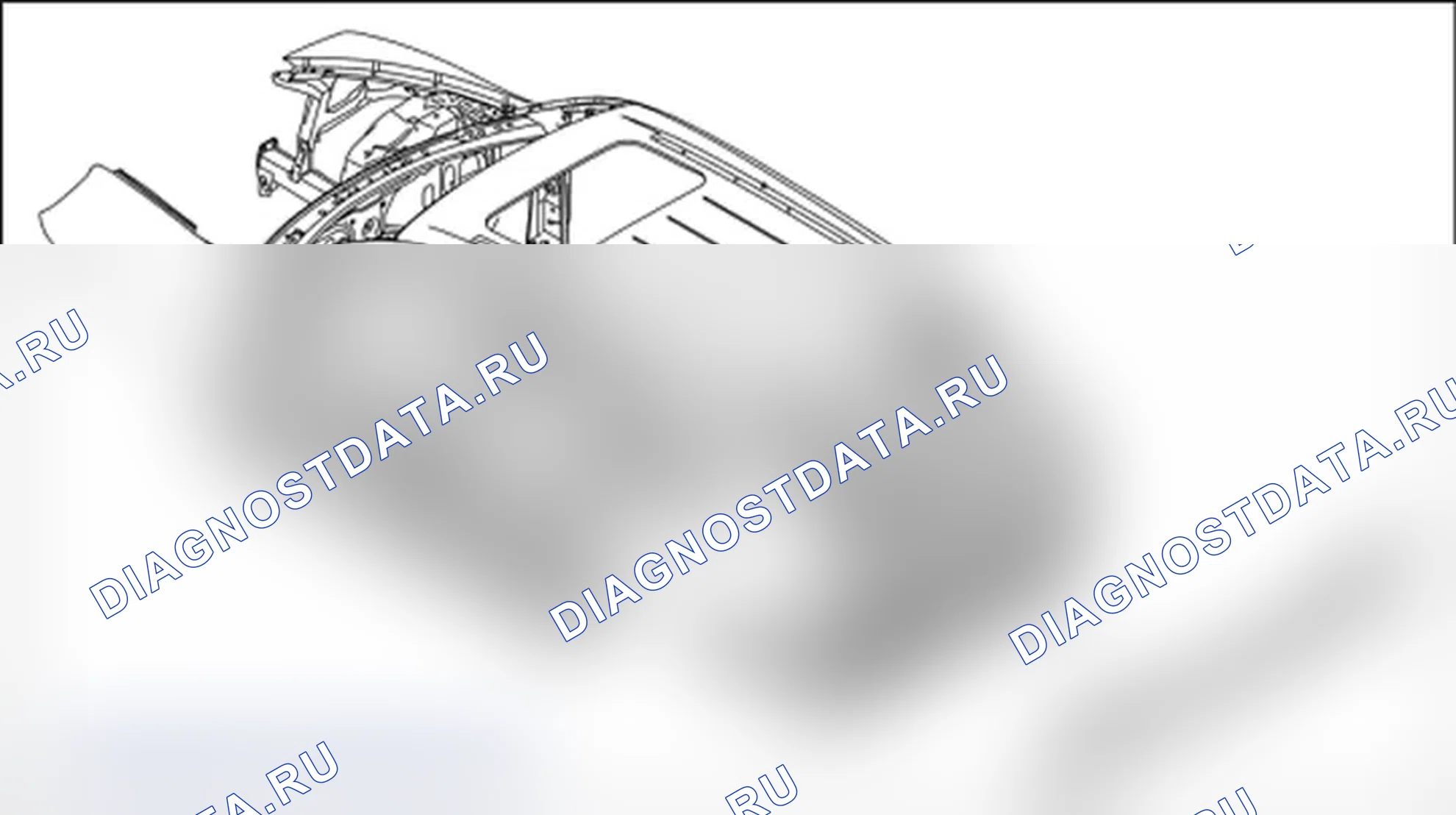 Рис. 611: Снятие закрывающей панели. Porsche Cayenne Turbo I рестайлинг