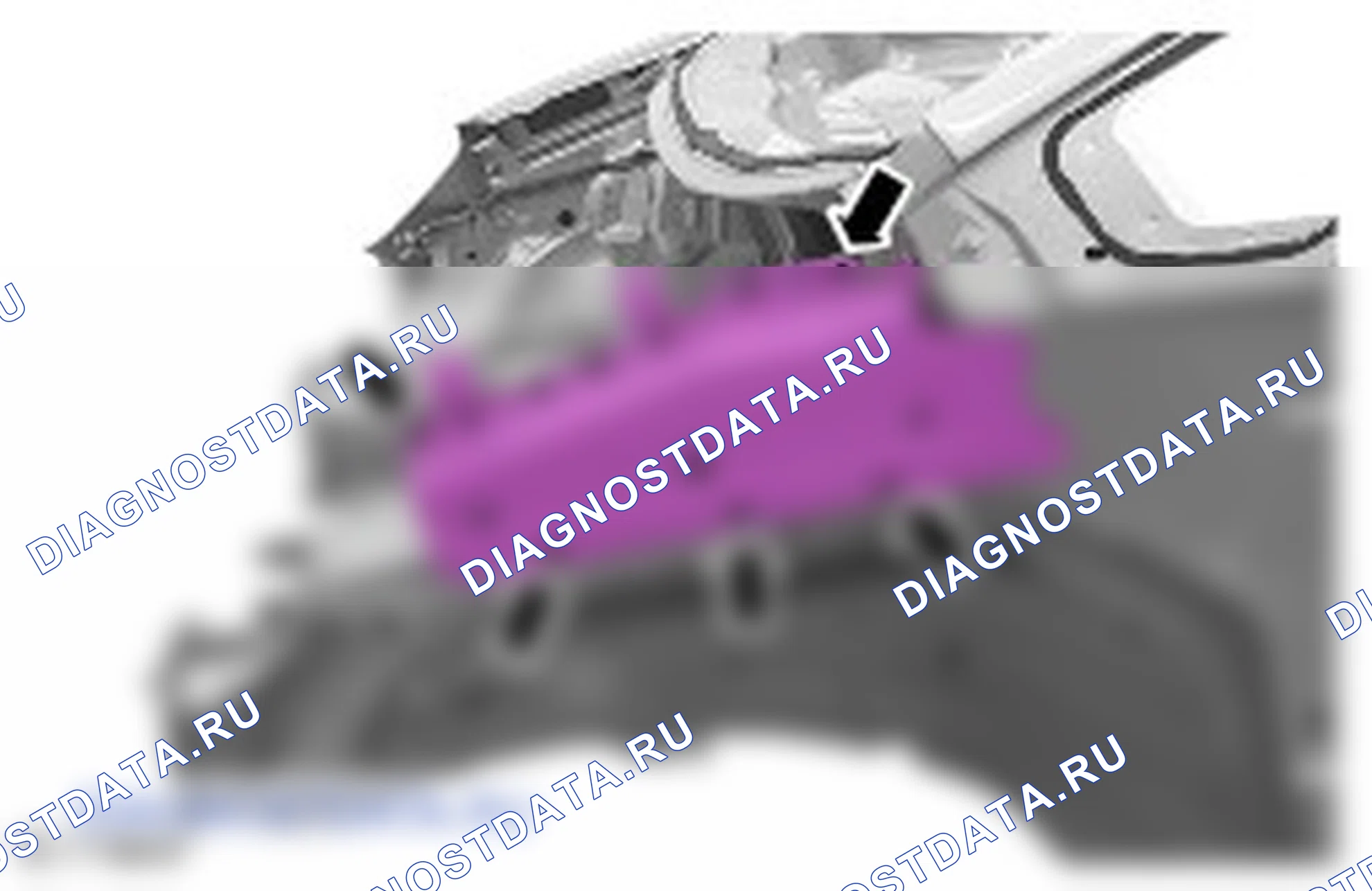 Как снять и установить усиление панели фартука крыла. Ford S-MAX I