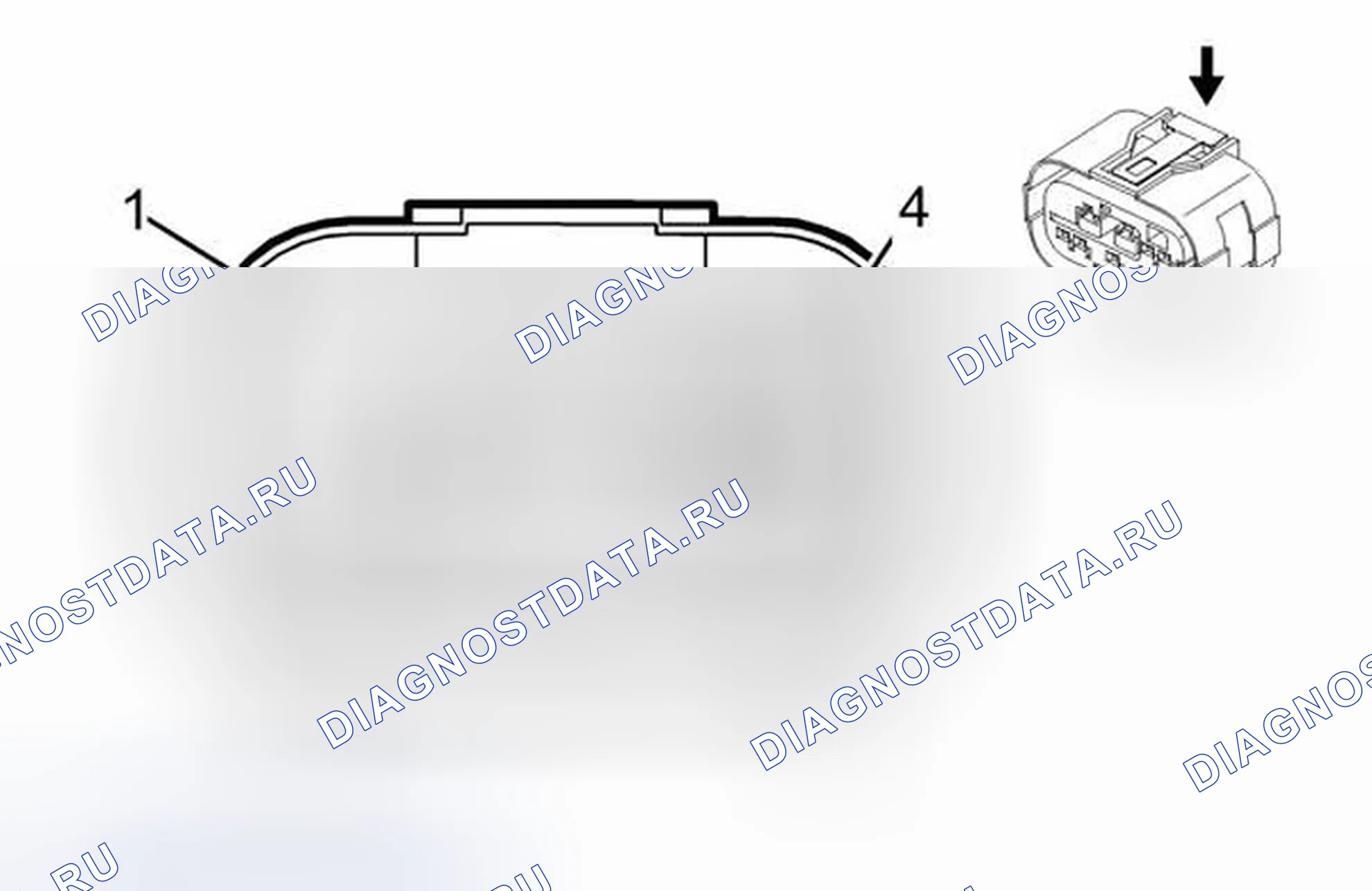 Рис. 241: B81 Парковочный переключатель нейтрального положения. Chevrolet Spark M300