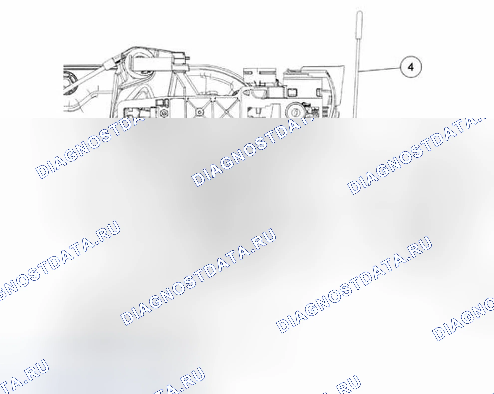 Рис. 116: Передняя часть. Ford Edge I рестайлинг