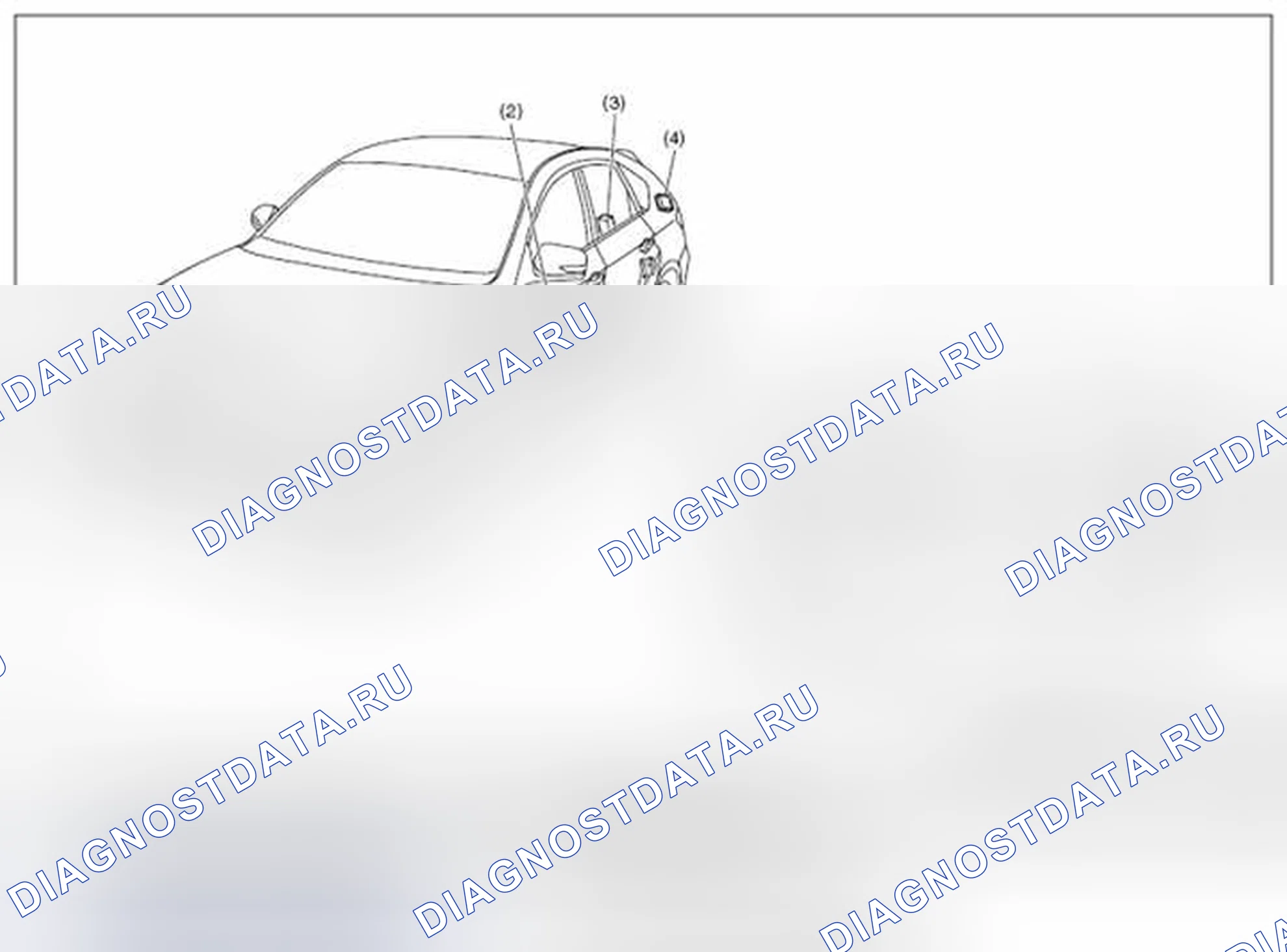 Рис. 100: СИСТЕМА БЕСКЛЮЧЕВОГО ДОСТУПА. Subaru Impreza GK