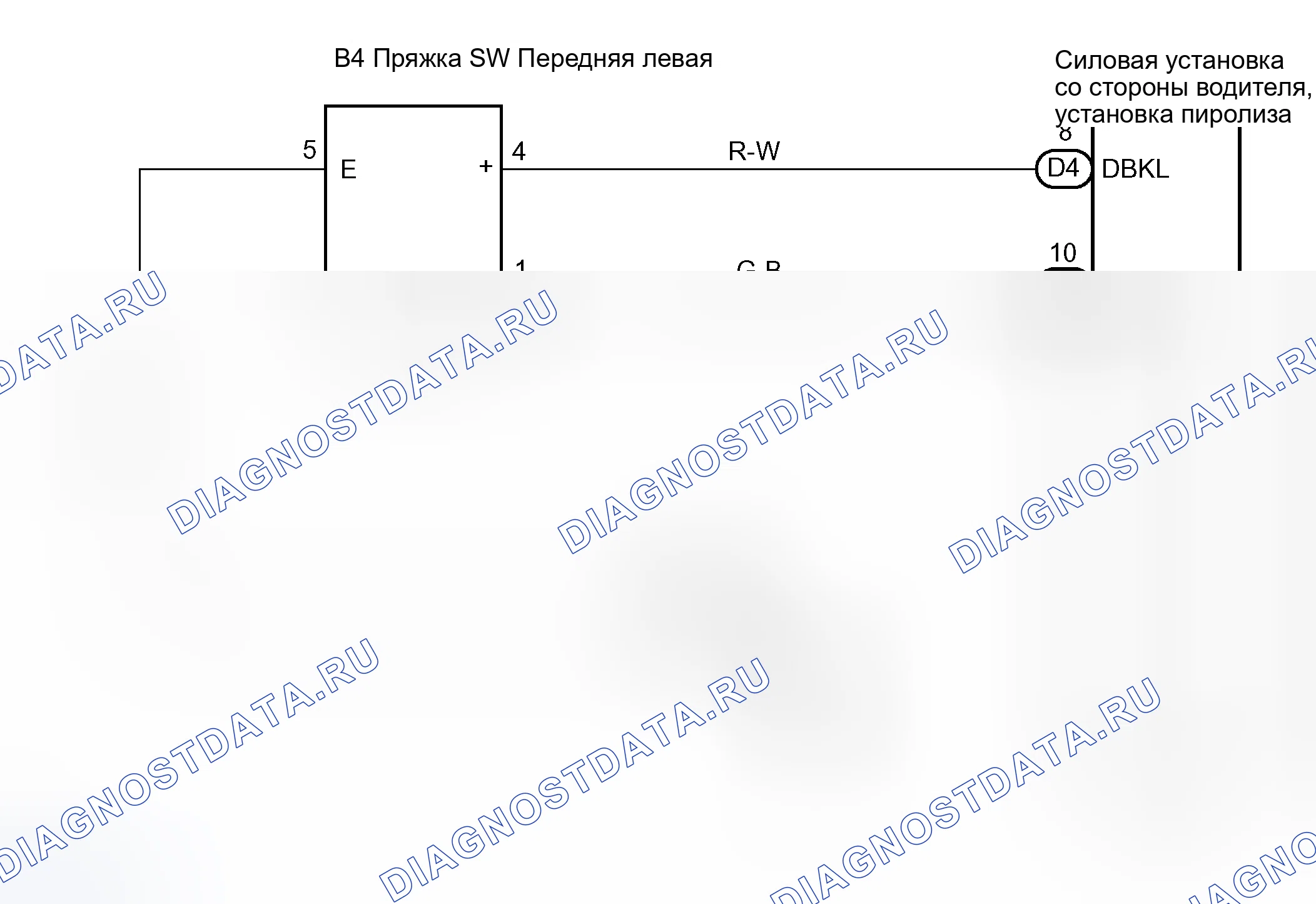 Рис. 118: электросхема. Honda Accord II