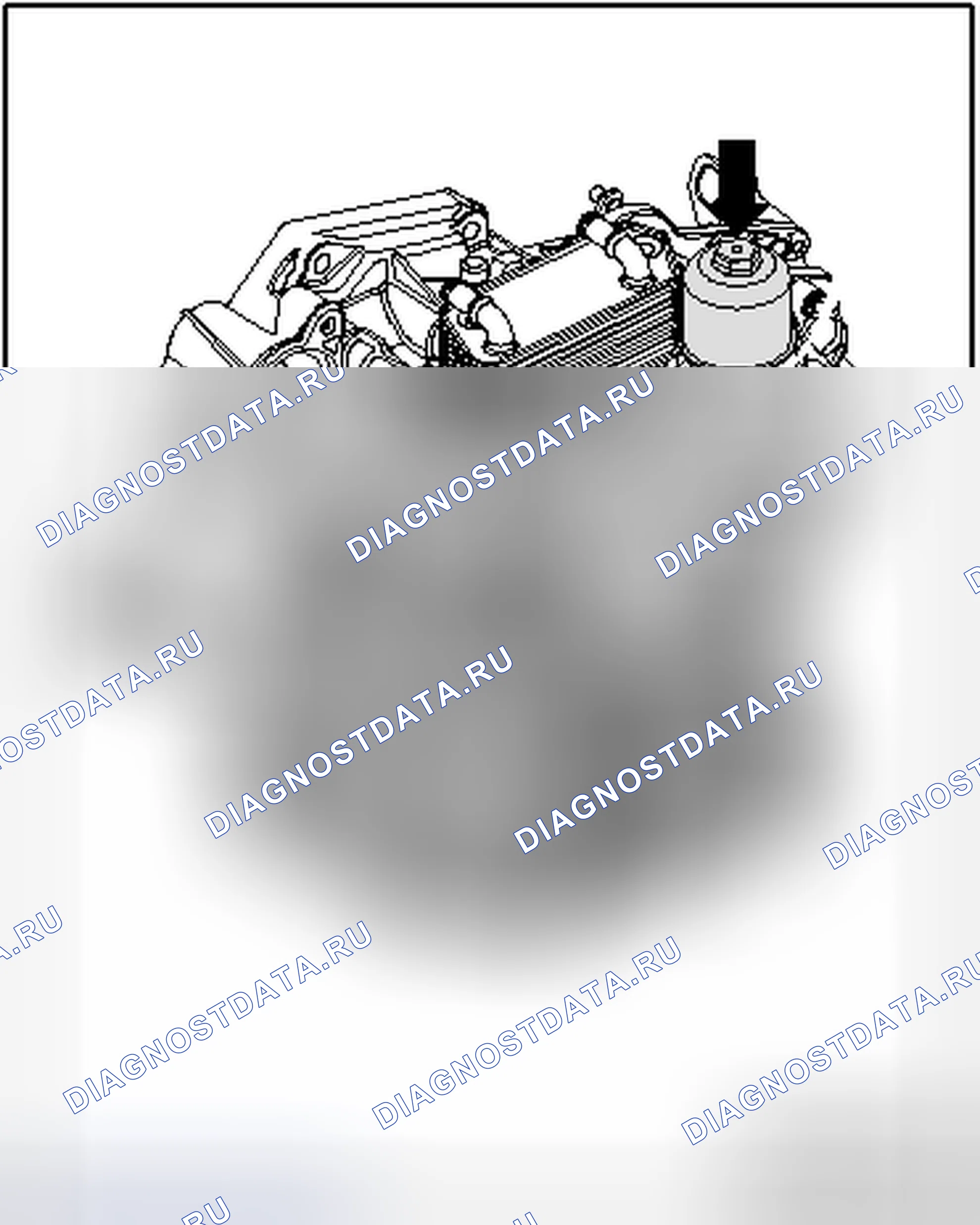 Рис. 87: МАСЛЯНЫЙ ФИЛЬТР. Volkswagen Golf Mk6