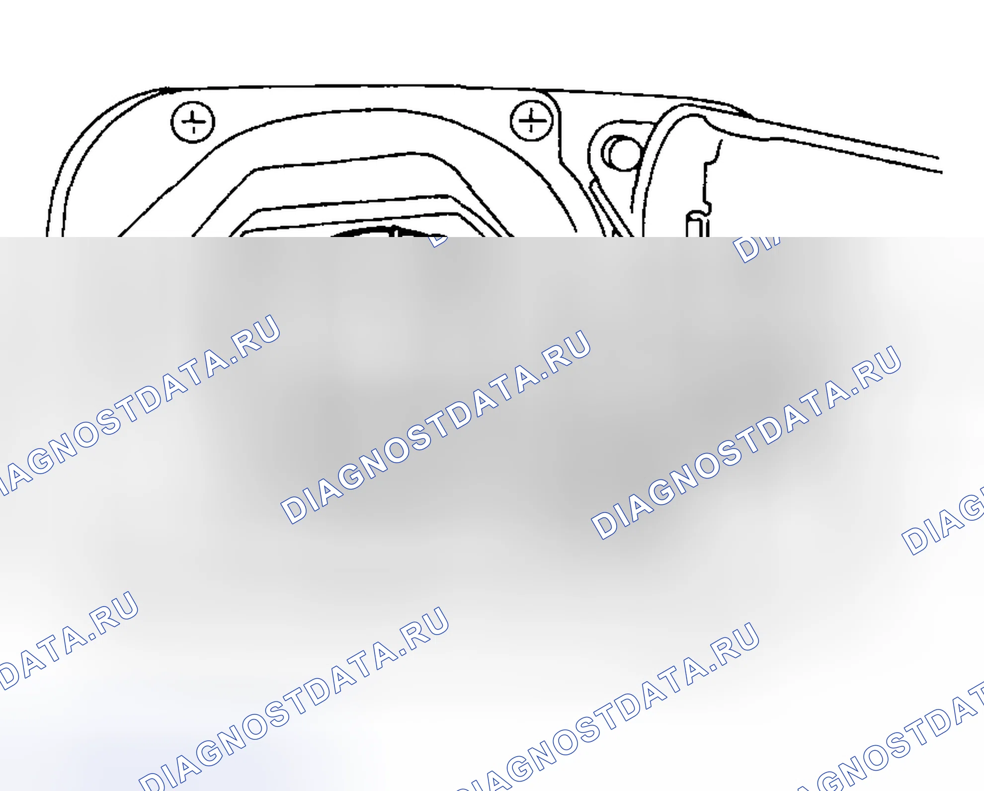 Рис. 16: ДЕМОНТАЖ. Subaru Outback BH