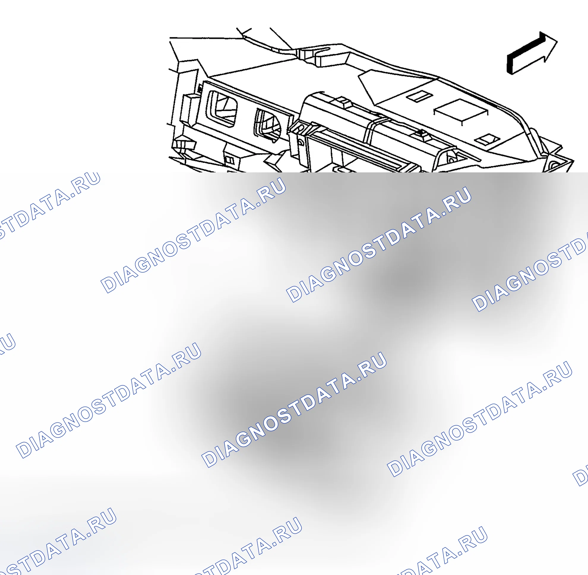 Рис. 22: Виды компонентов системы управления кузовом. GMC Savana Special G3500 