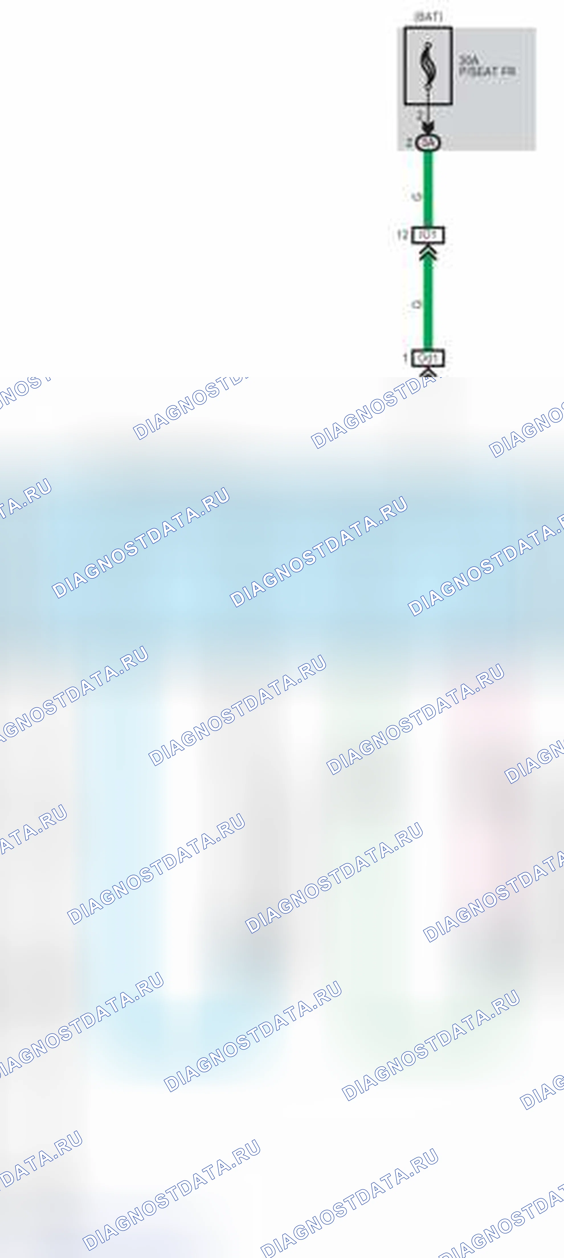 Рис. 296: Сиденье с электроприводом (кресло переднего пассажира). Toyota Camry XV50