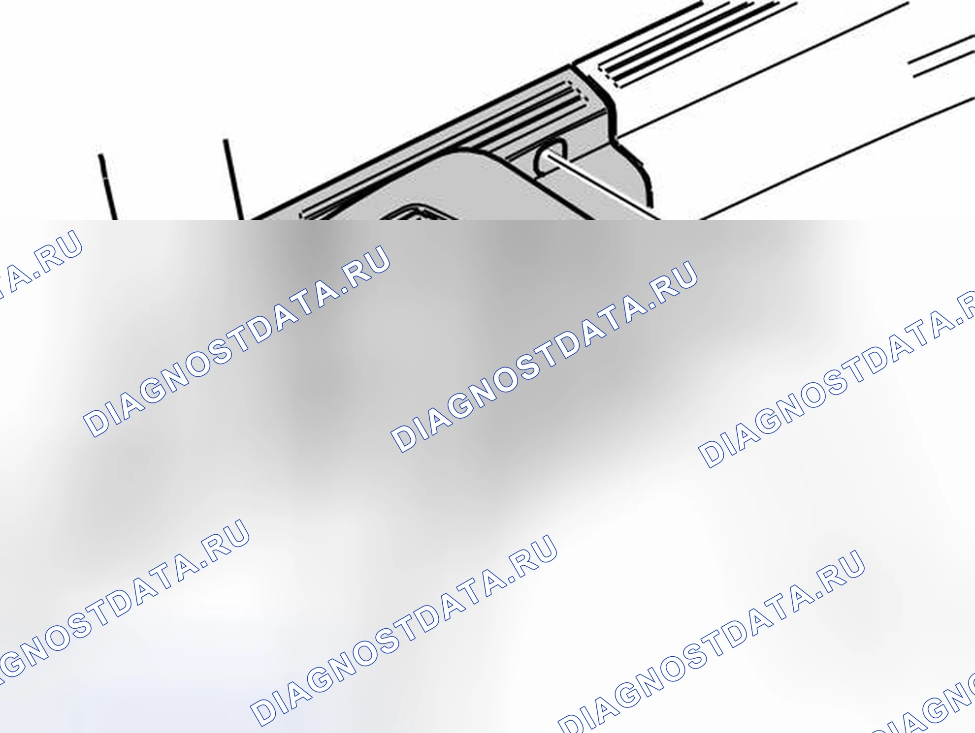 Рис. 351: СНЯТИЕ ЗАДНЕГО ВНЕШНЕГО РЕМНЯ БЕЗОПАСНОСТИ. Volvo V50 I рестайлинг