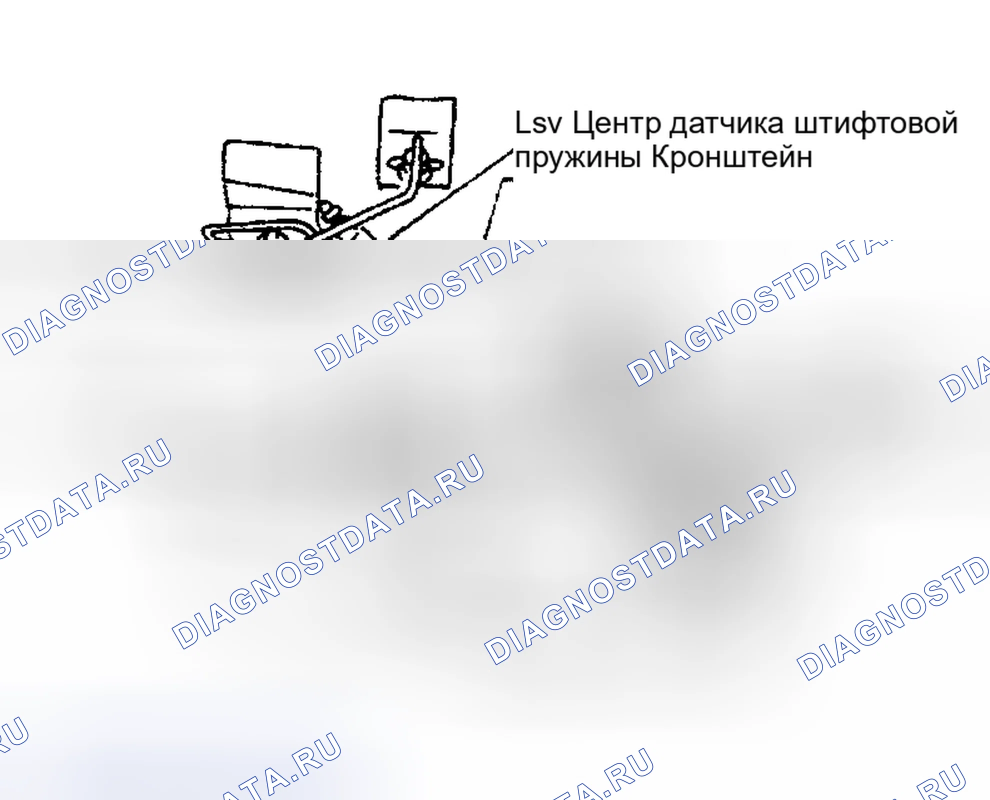 Рис. 1: Регулировка пружины датчика (2.4L). Honda Odyssey (North America) I