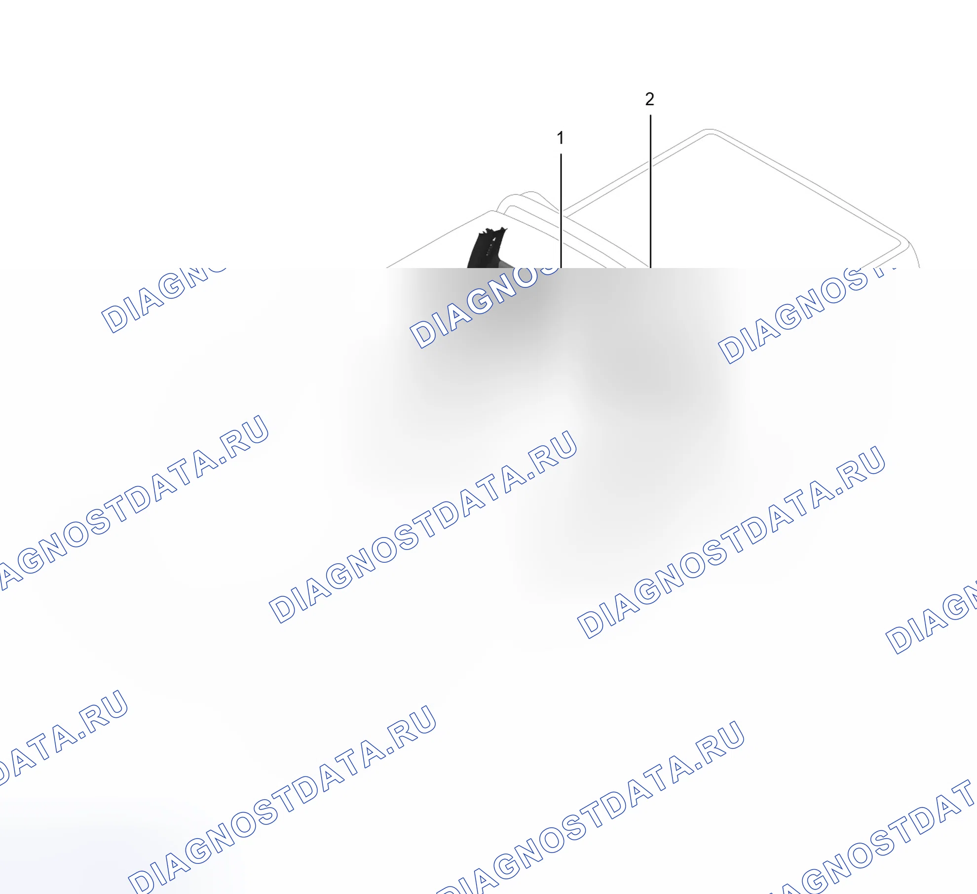 Схема расположения защитной плиты колонны C — Great Wall Wingle-5. Great-Wall Wingle 5 I