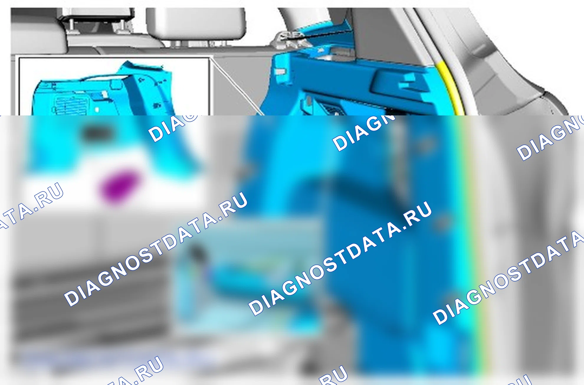 Подстроечная панель пространства нагрузки правая: описание и работа. Ford Grand C-MAX II