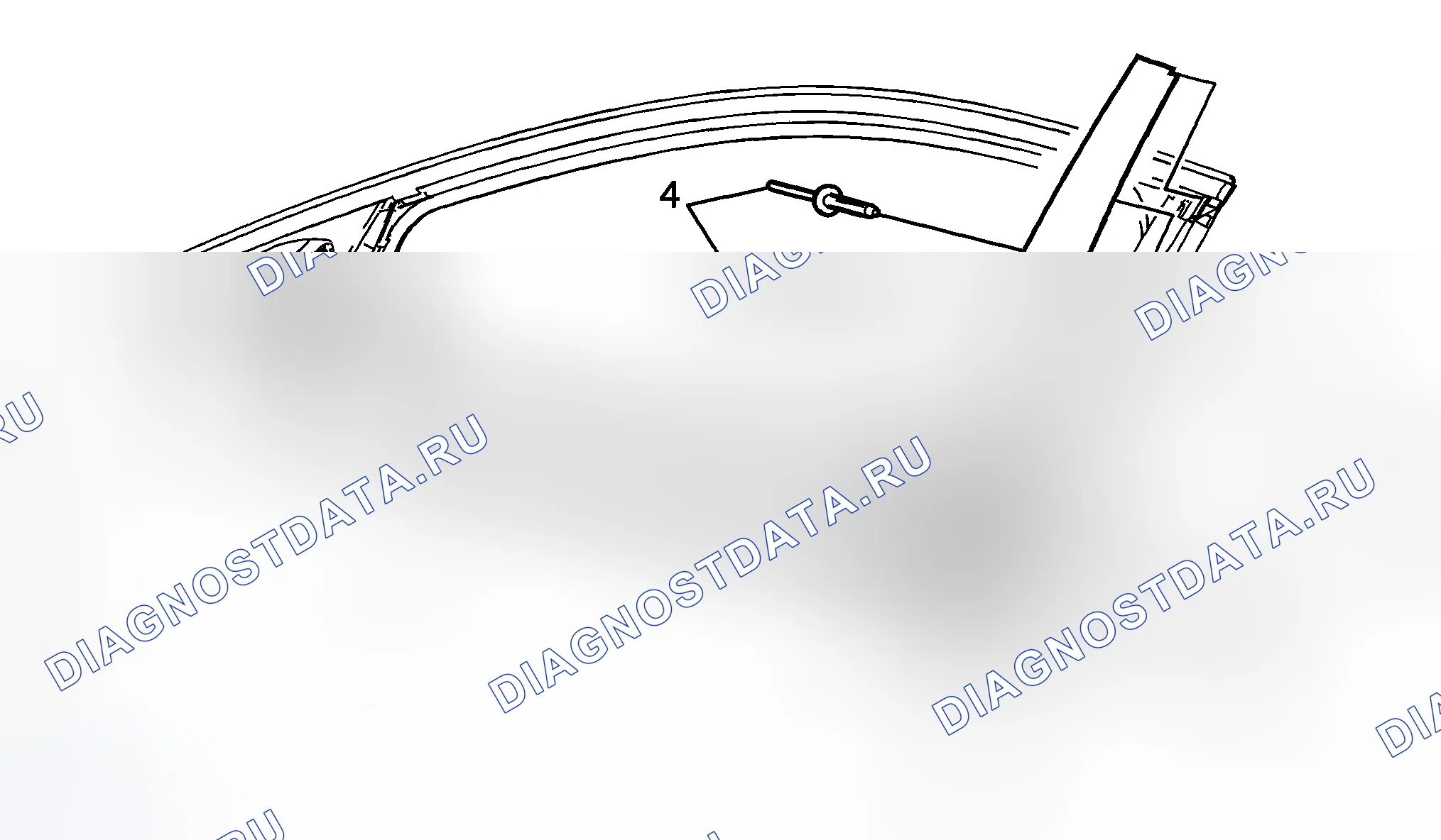 Рис. 80: Замена передней дверной рамы. Pontiac G6 I