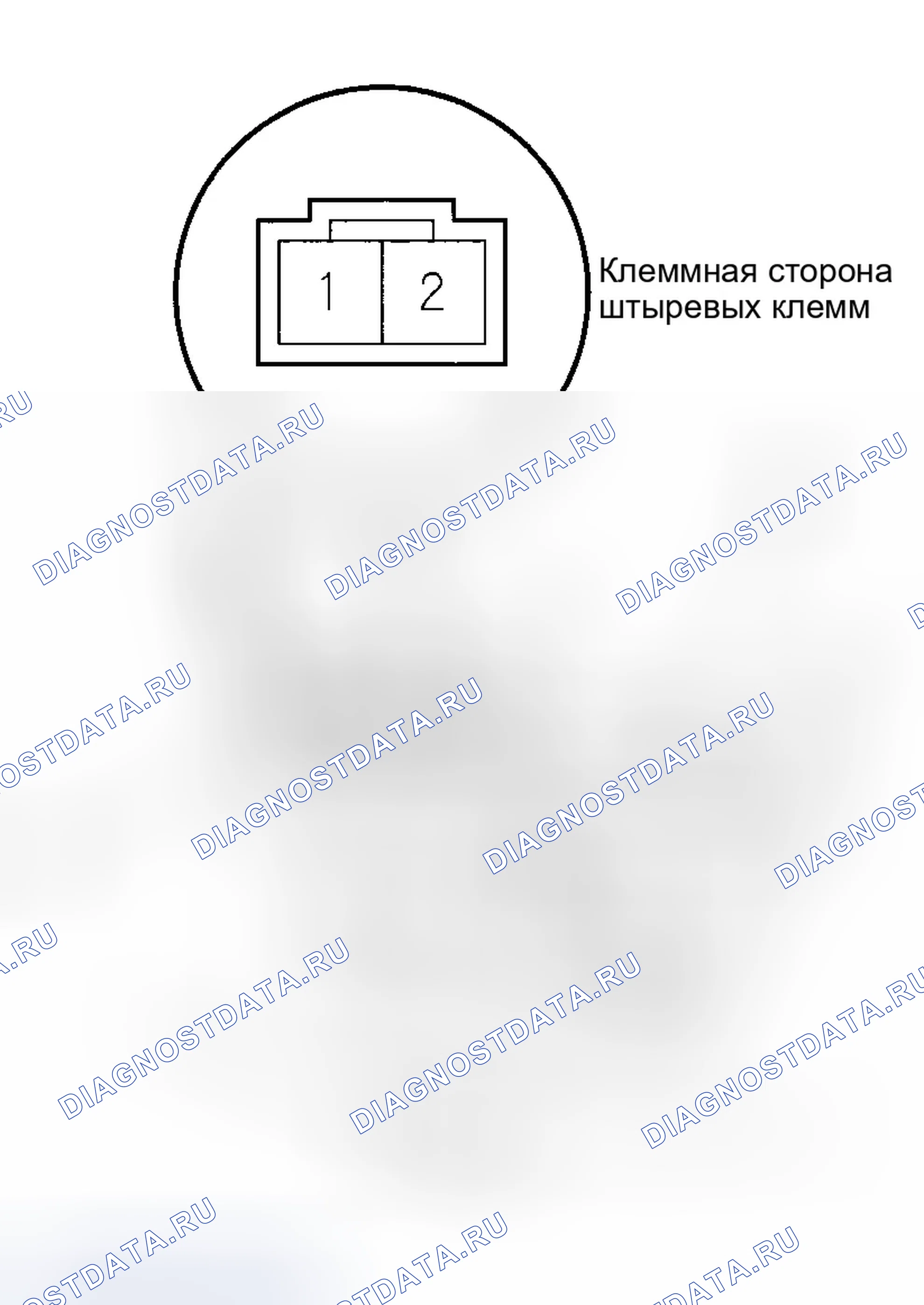 Рис. 393: Тест двигателя доводчика задней двери с силовым приводом. Honda Odyssey I