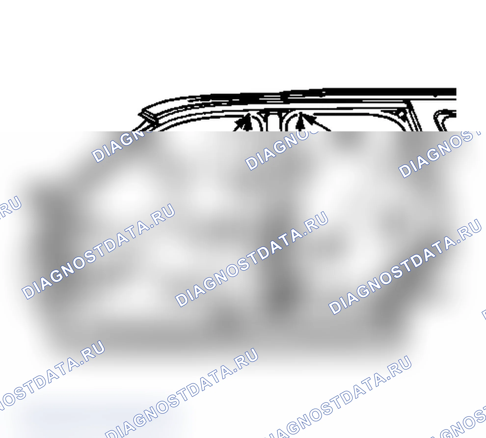 Рис. 79: Размеры стороны тела. Chevrolet Tahoe III