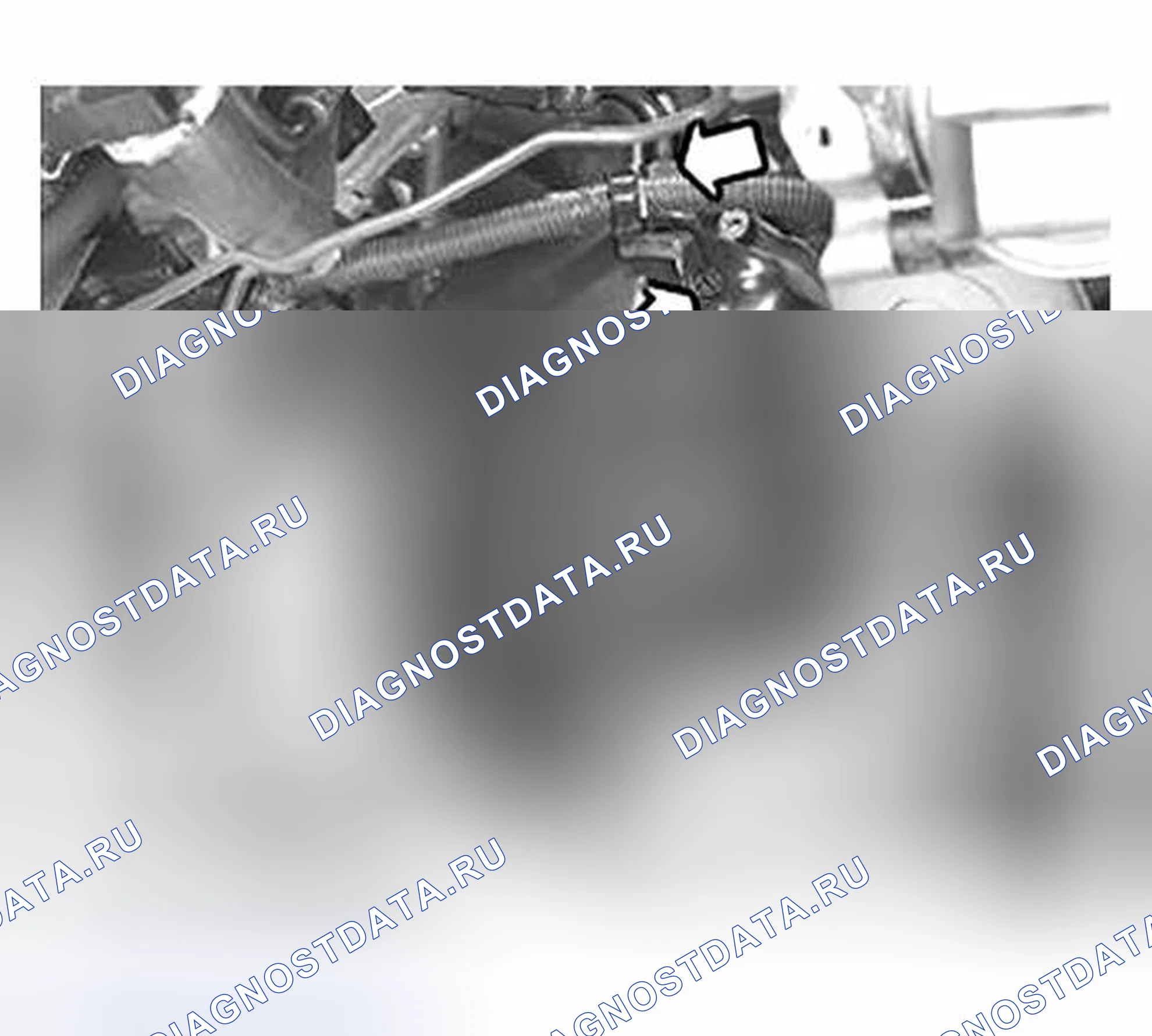 Рис. 73: Слить масло из коробки передач. Volvo C70 I