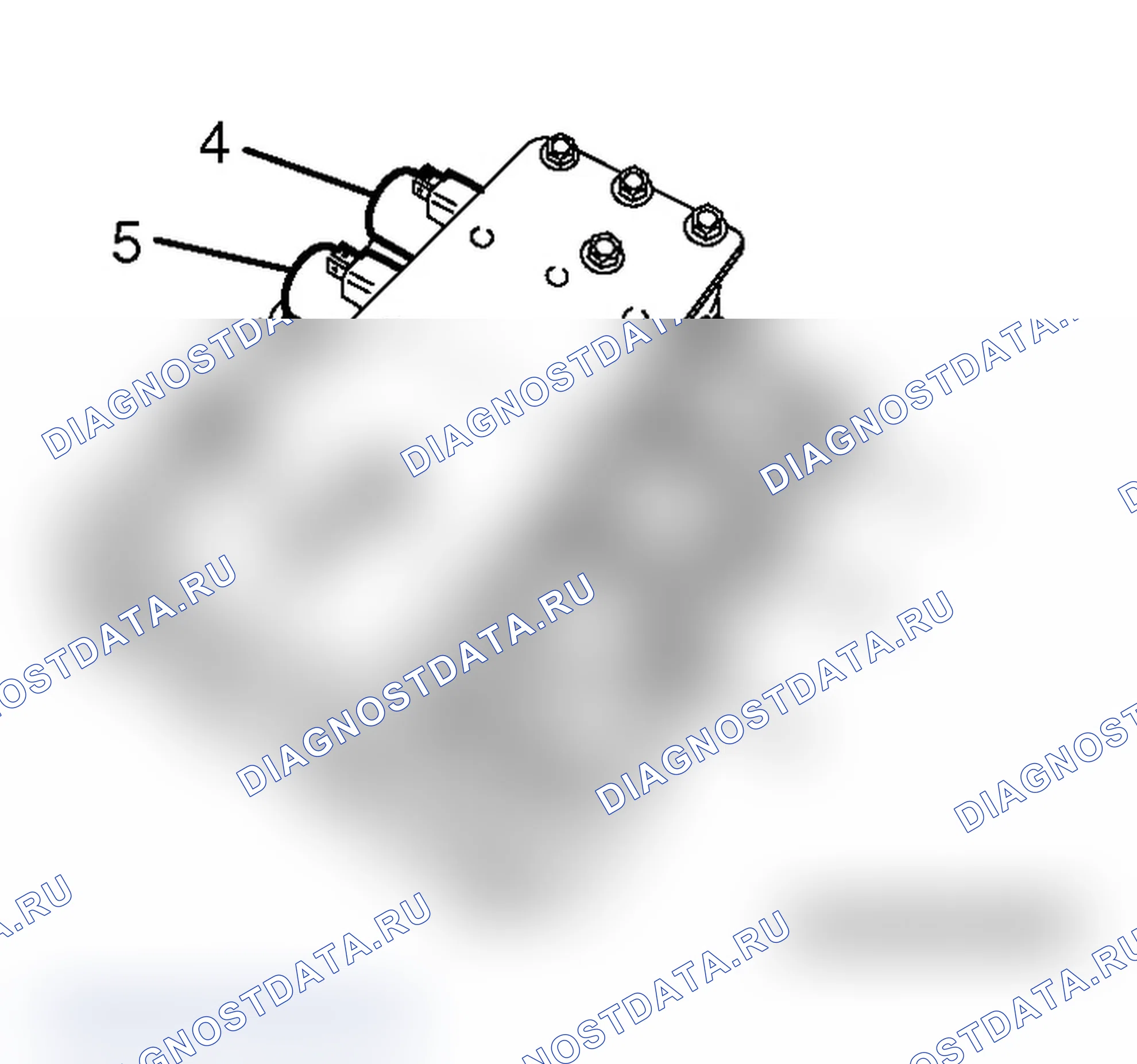 Рис. 727: >> C <<МОНТАЖ ЭЛЕКТРОМАГНИТНЫХ КЛАПАНОВ. Mitsubishi Lancer Evolution IX