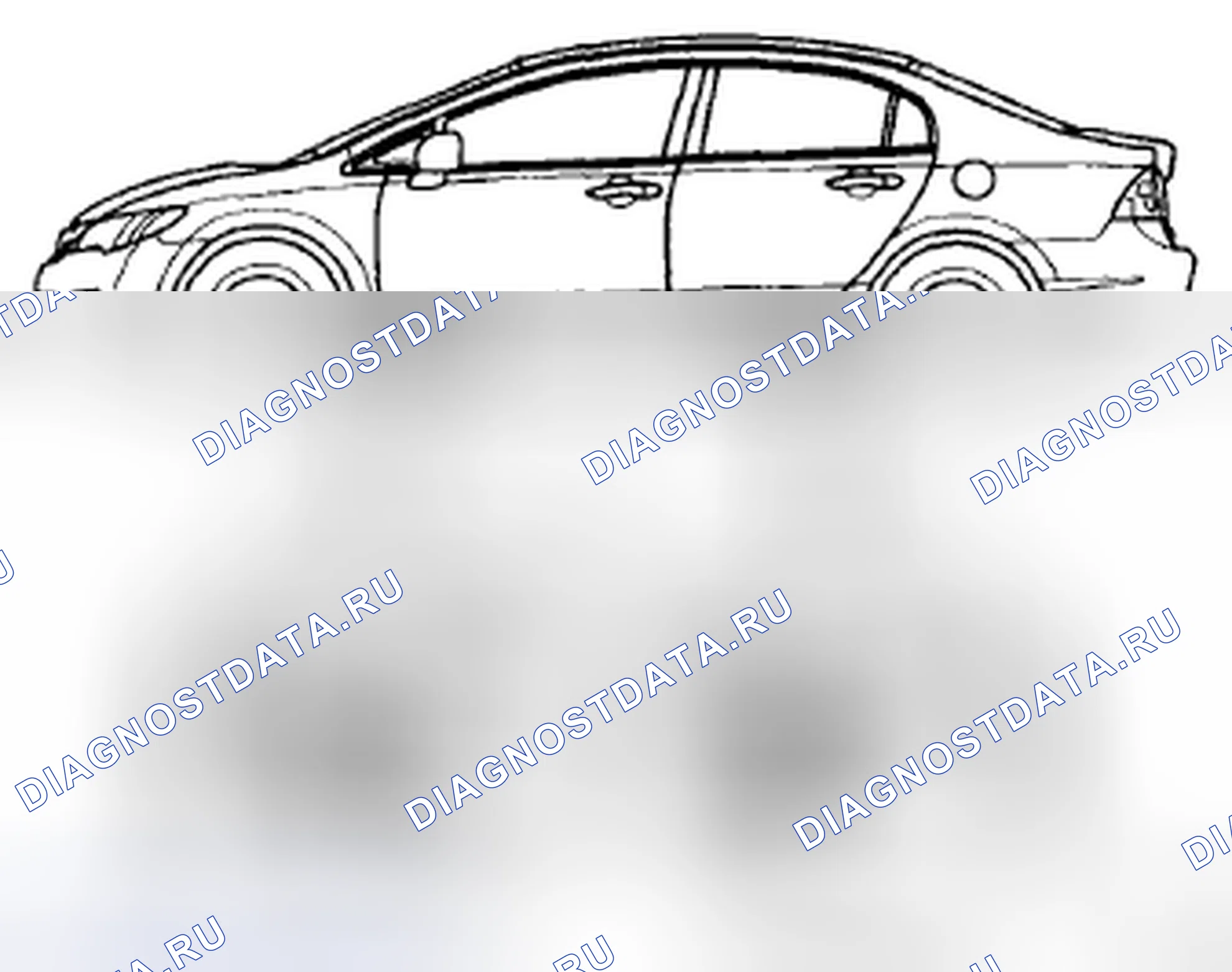 Рис. 33: Подъем транспортного средства. Acura CSX I
