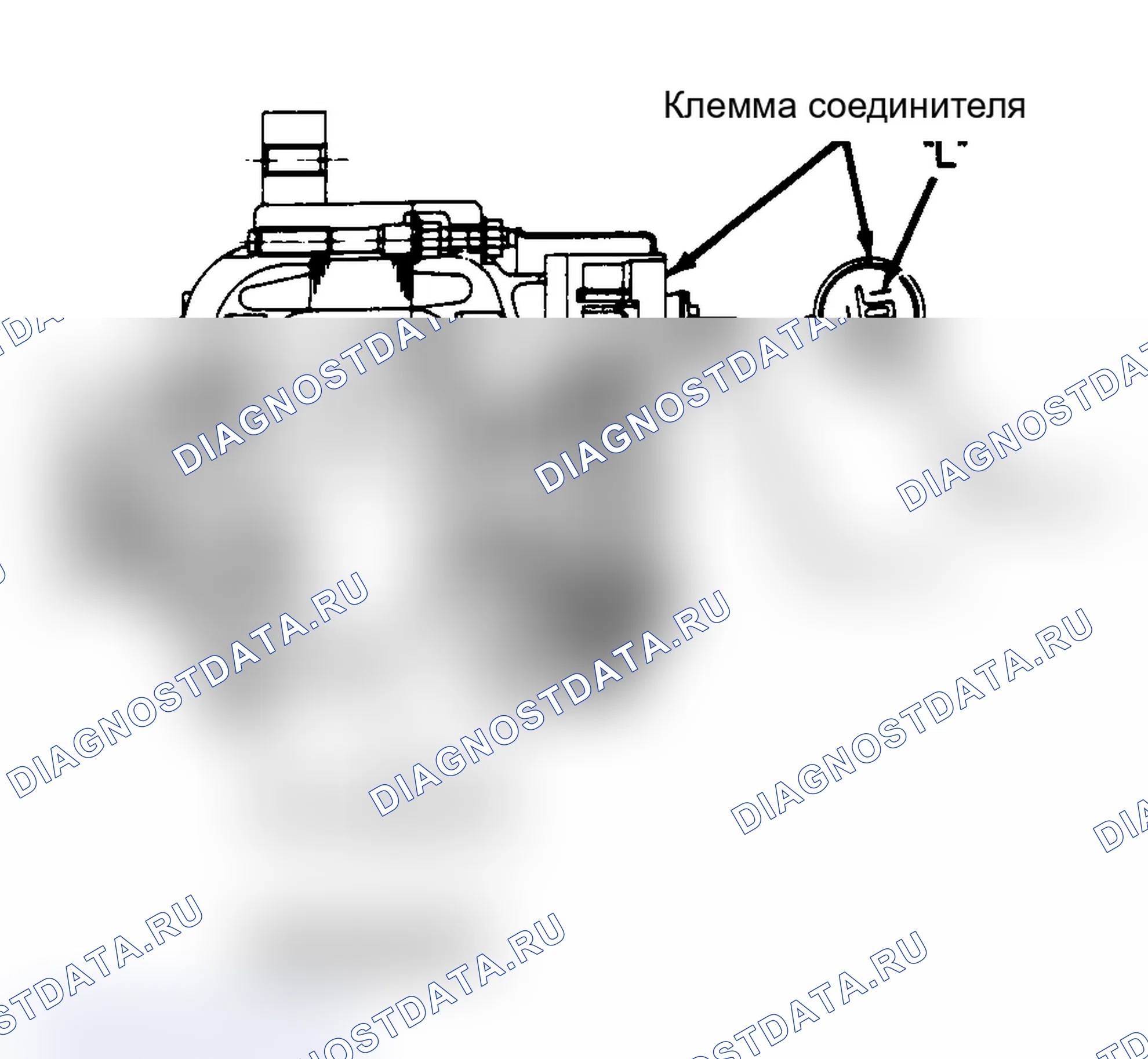 Рис. 1: ПРОВЕРКА ТОКОВОГО ВЫХОДА. Isuzu Impulse II