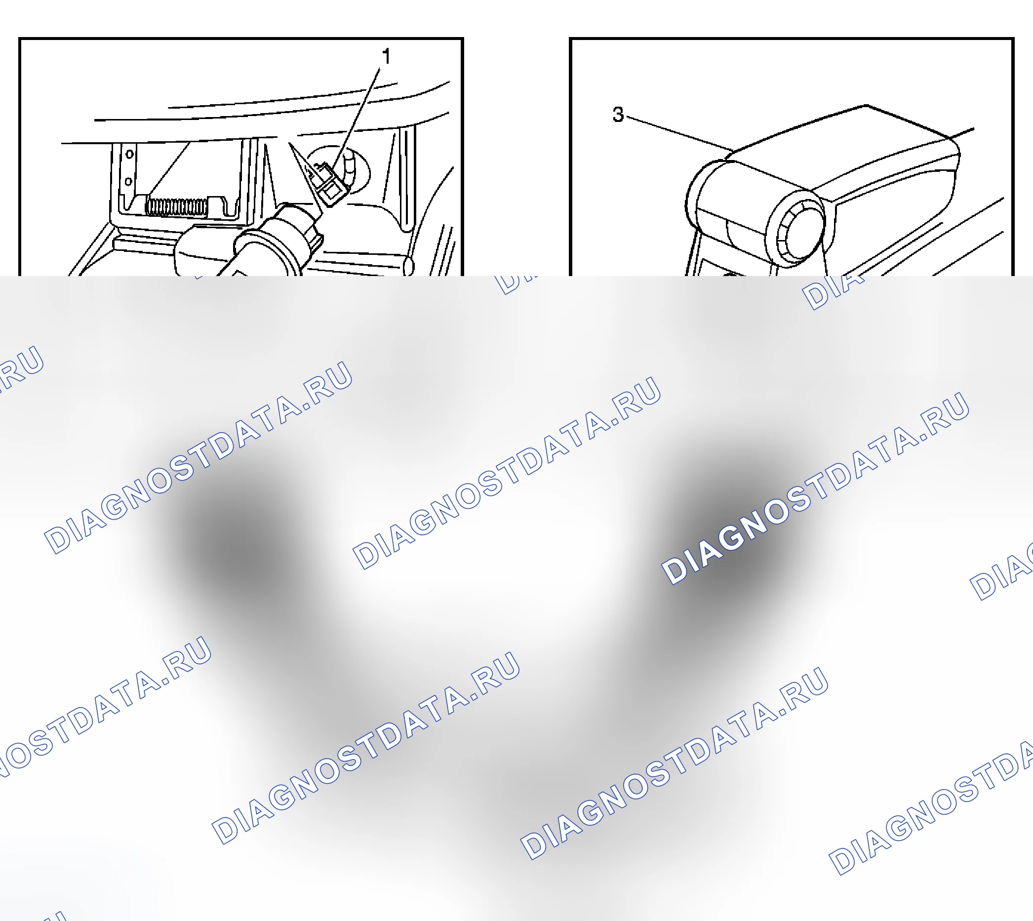Рис. 91: Виды компонентов электрической розетки. Cadillac CTS I