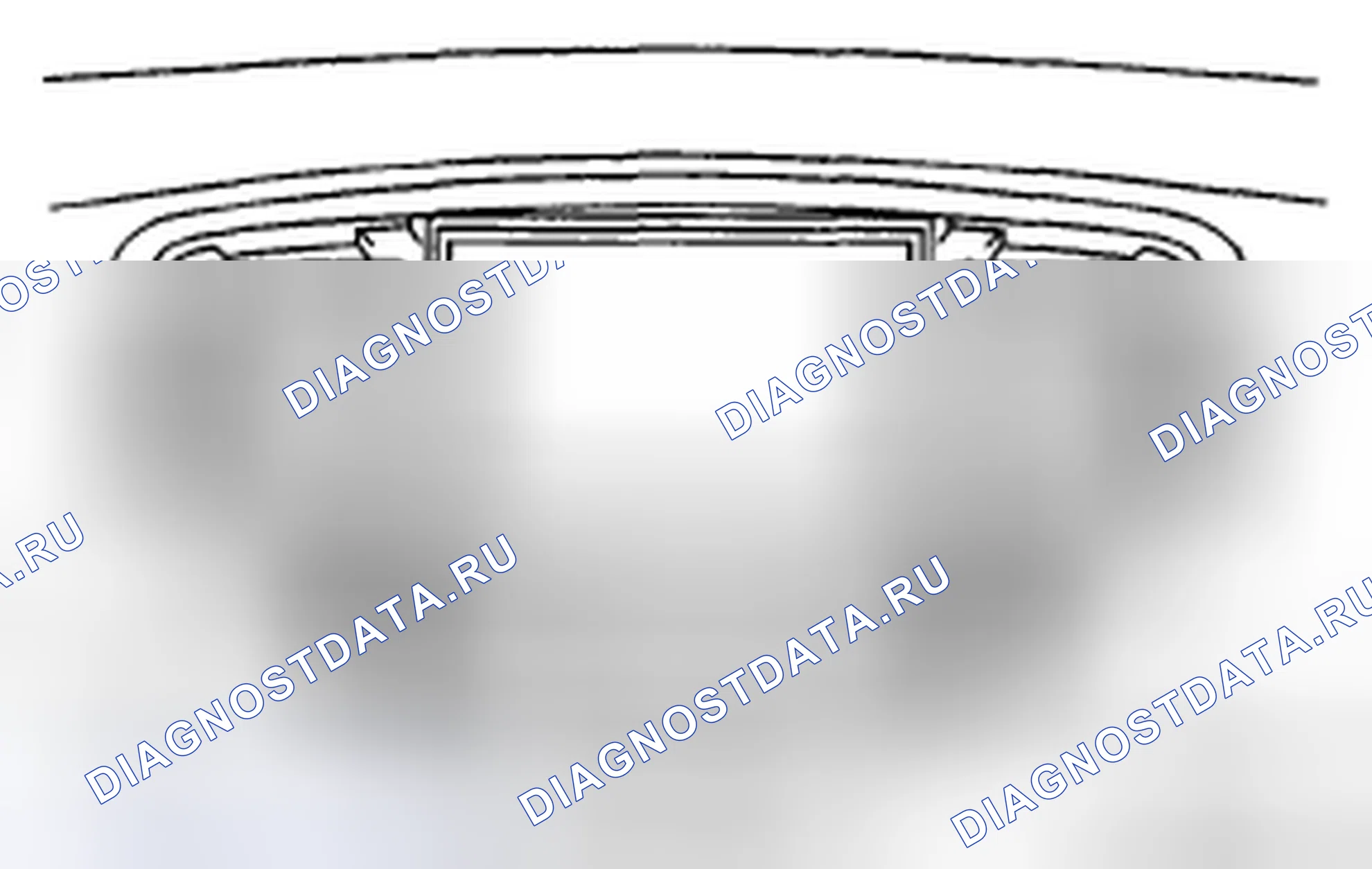 Рис. 15: ДЕМОНТАЖ. Subaru Tribeca WX рестайлинг