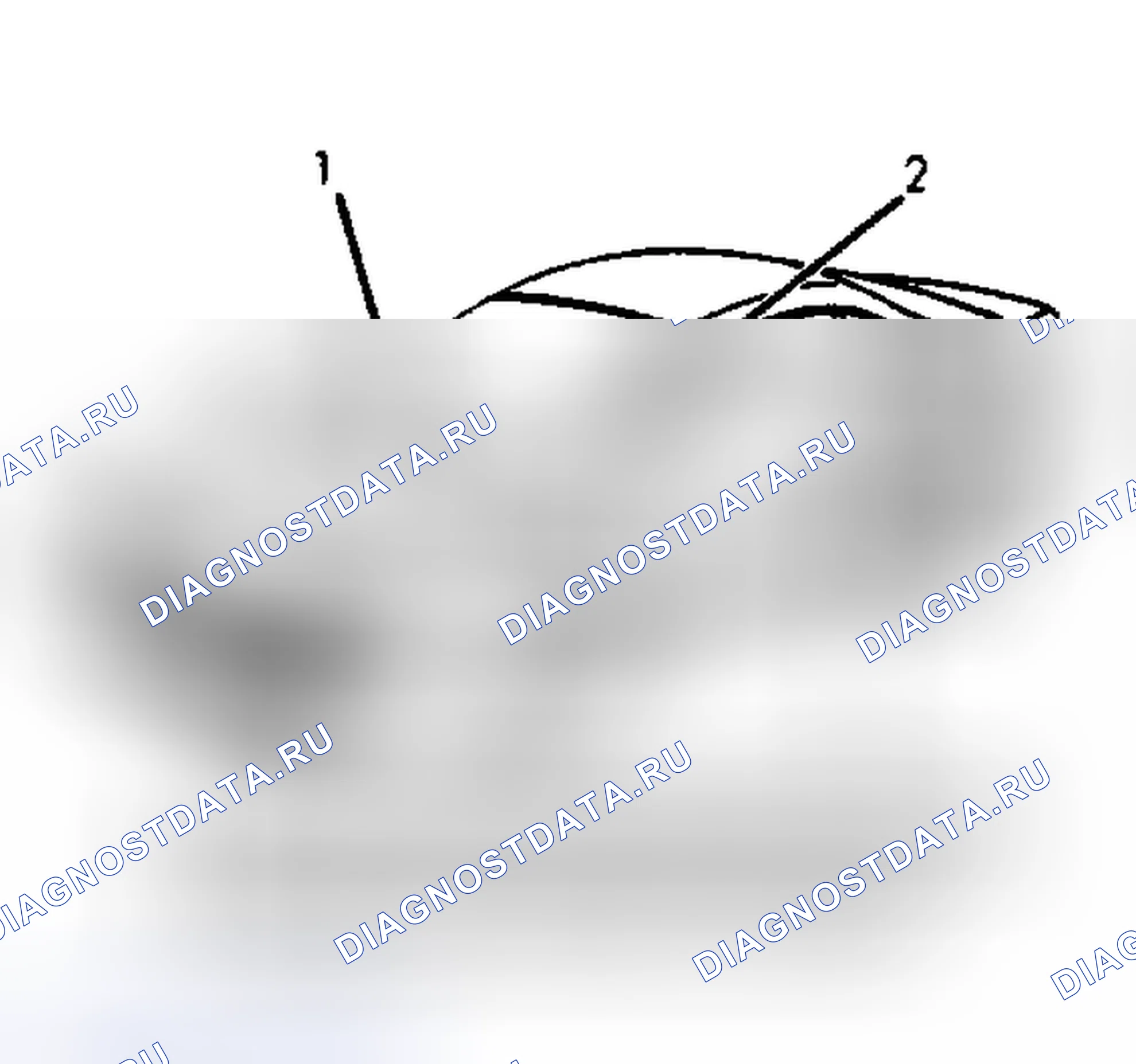 Рис. 15: РАСПОЛОЖЕНИЕ ИНФОРМАЦИОННЫХ МЕТОК. Toyota Celica T180