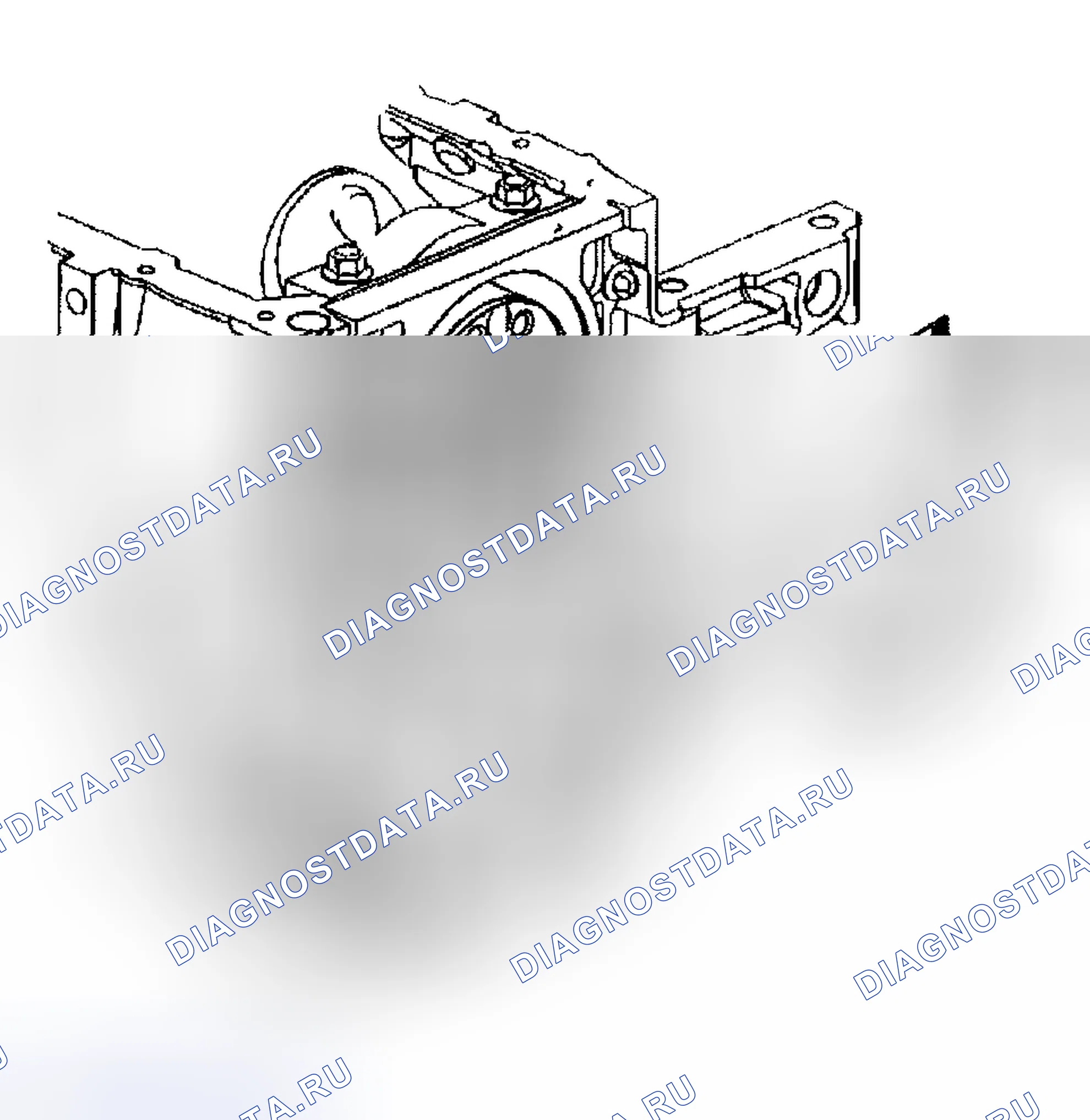 Рис. 436: Снятие заднего масляного уплотнения коленчатого вала. Buick Regal IV