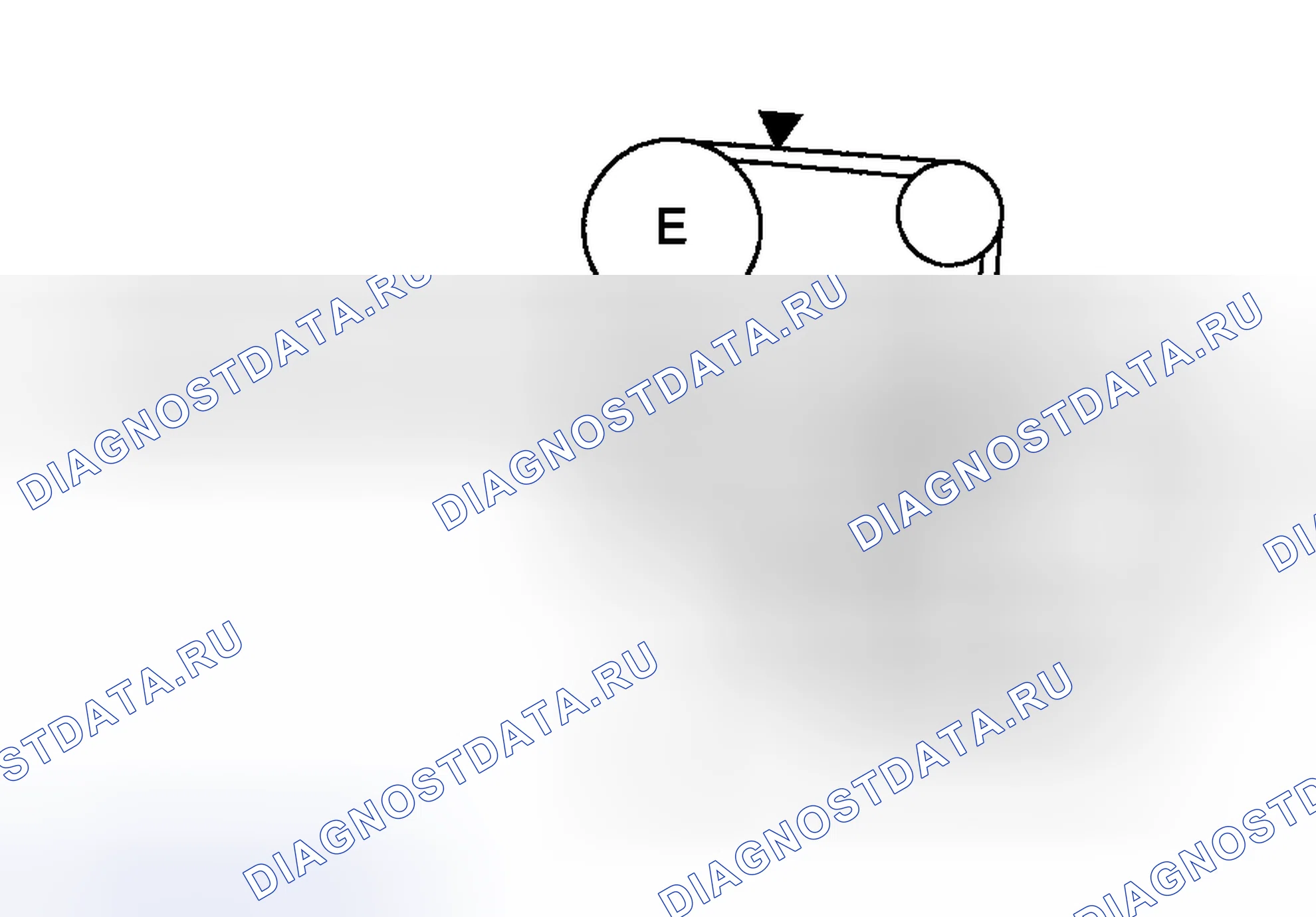 Рис. 6: ПРОКЛАДКА ПРИВОДНОГО РЕМНЯ (2,4 л). Honda Odyssey (North America) I